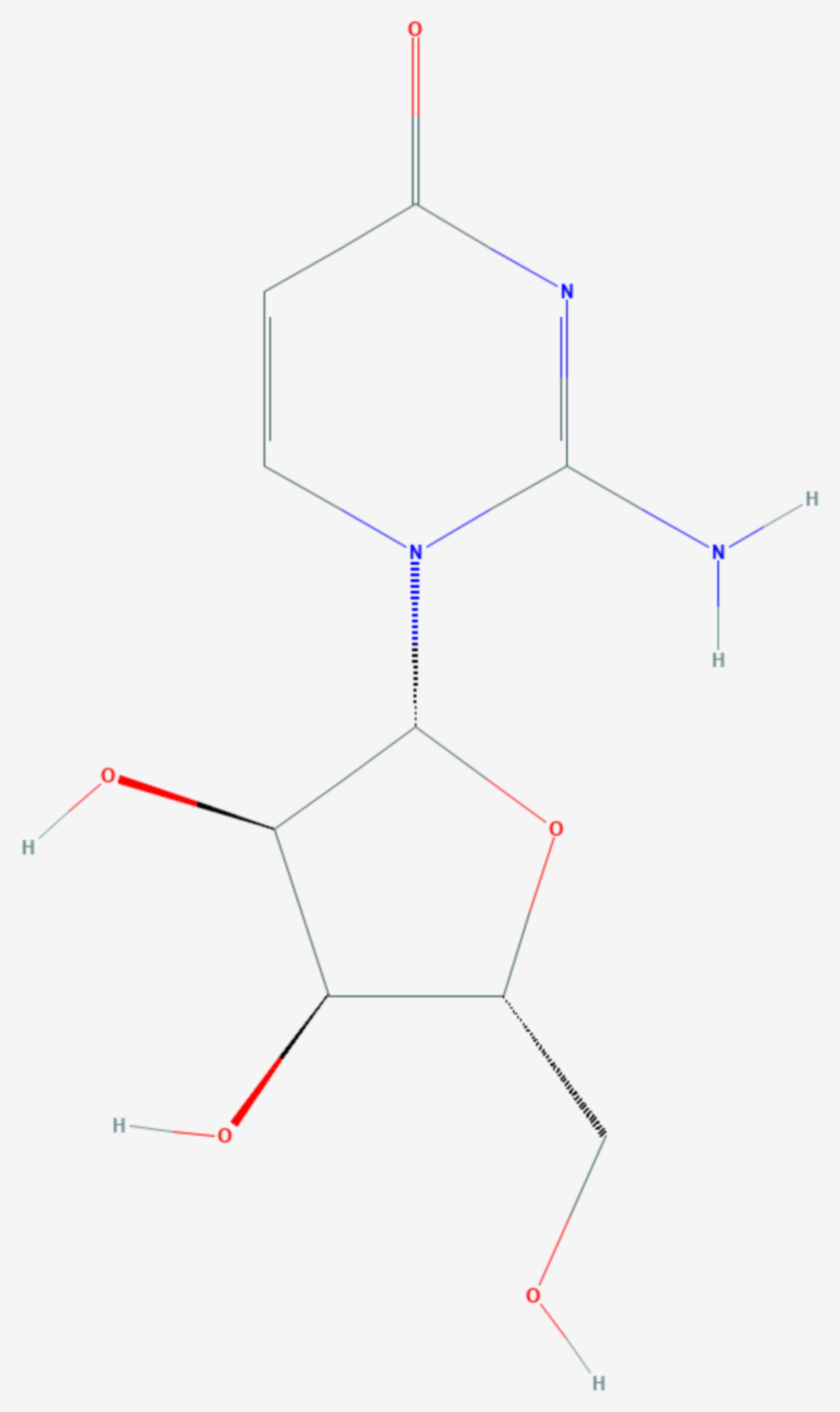 Isocytidin (Strukturformel)