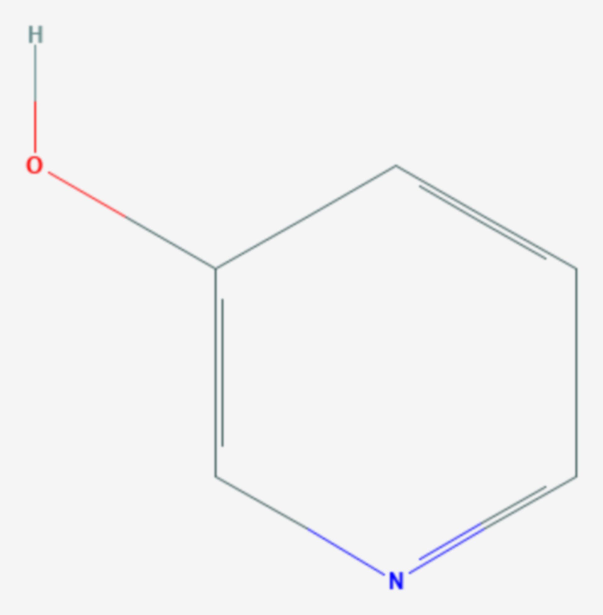 3-Hydroxypyridin (Strukturformel)