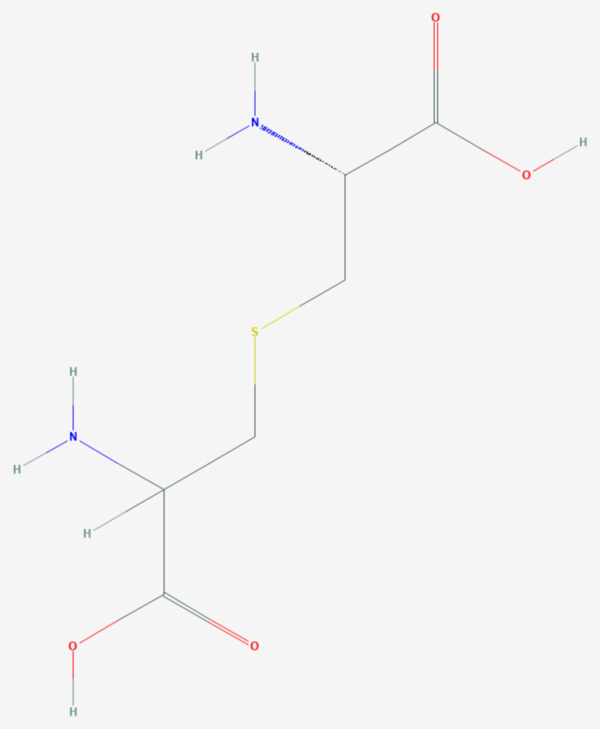 Lanthionin (Strukturformel)