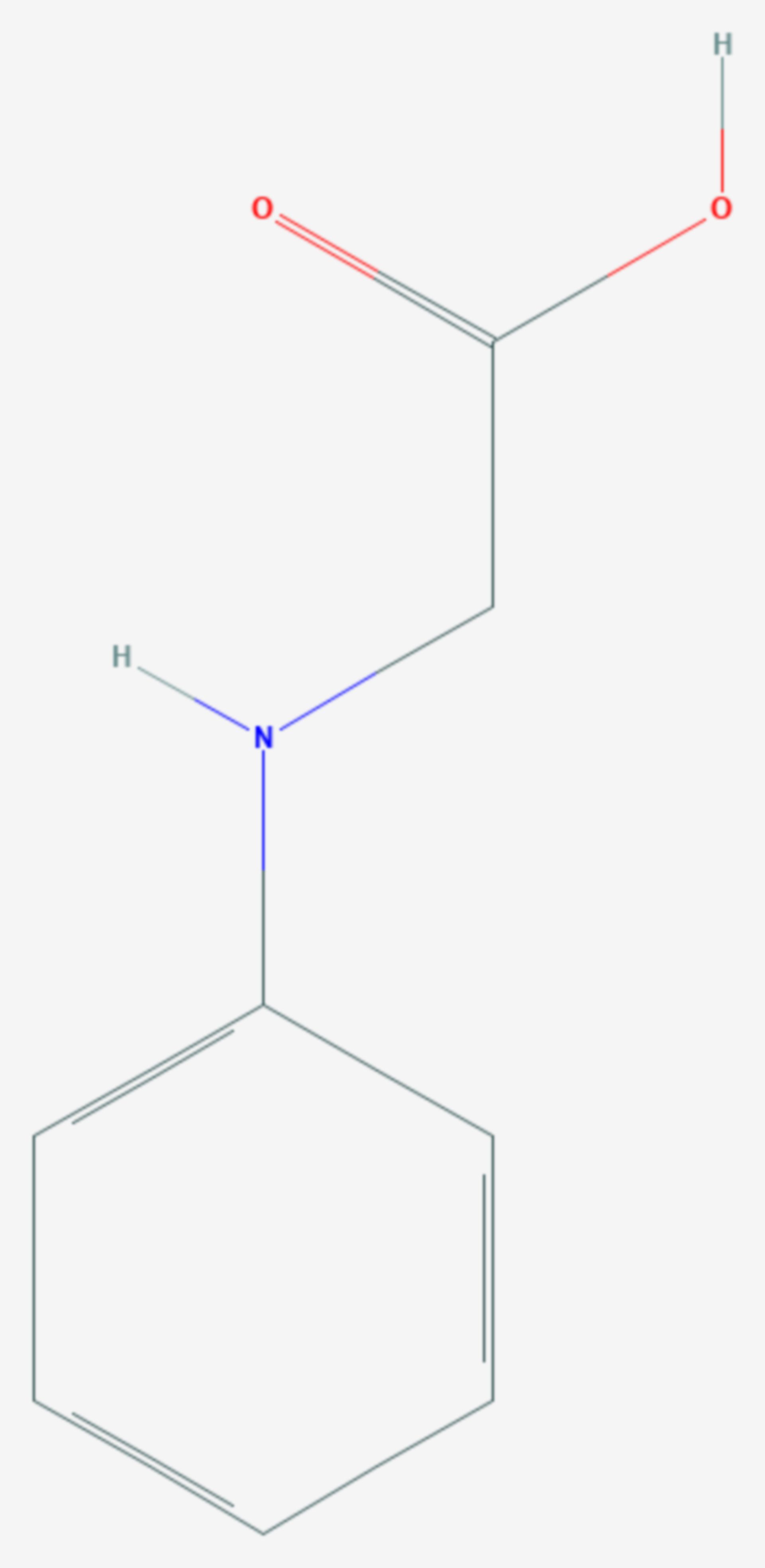 N-Phenylglycin (Strukturformel)
