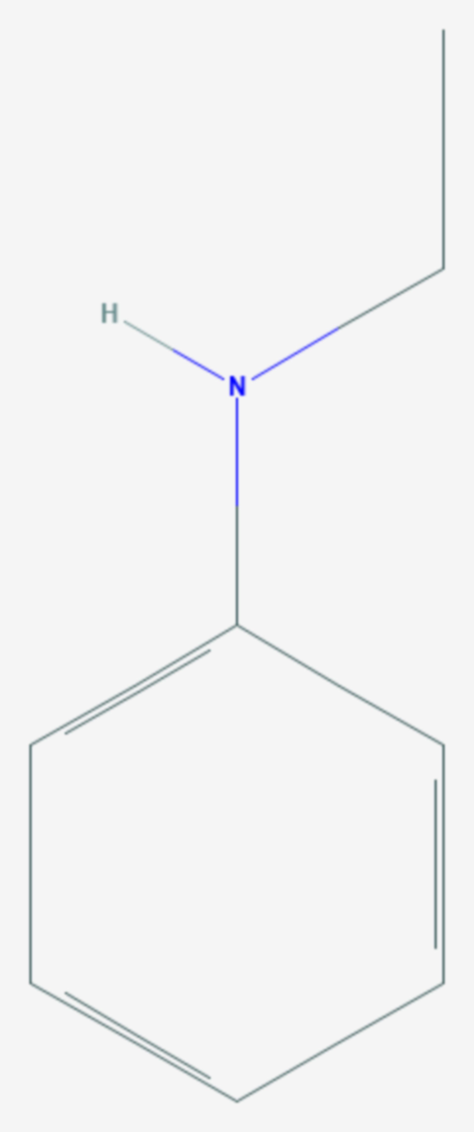 N-Ethylanilin (Strukturformel)