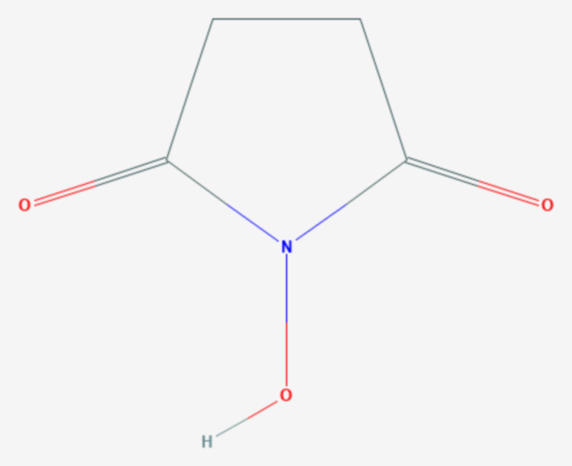 N-Hydroxysuccinimid (Strukturformel)