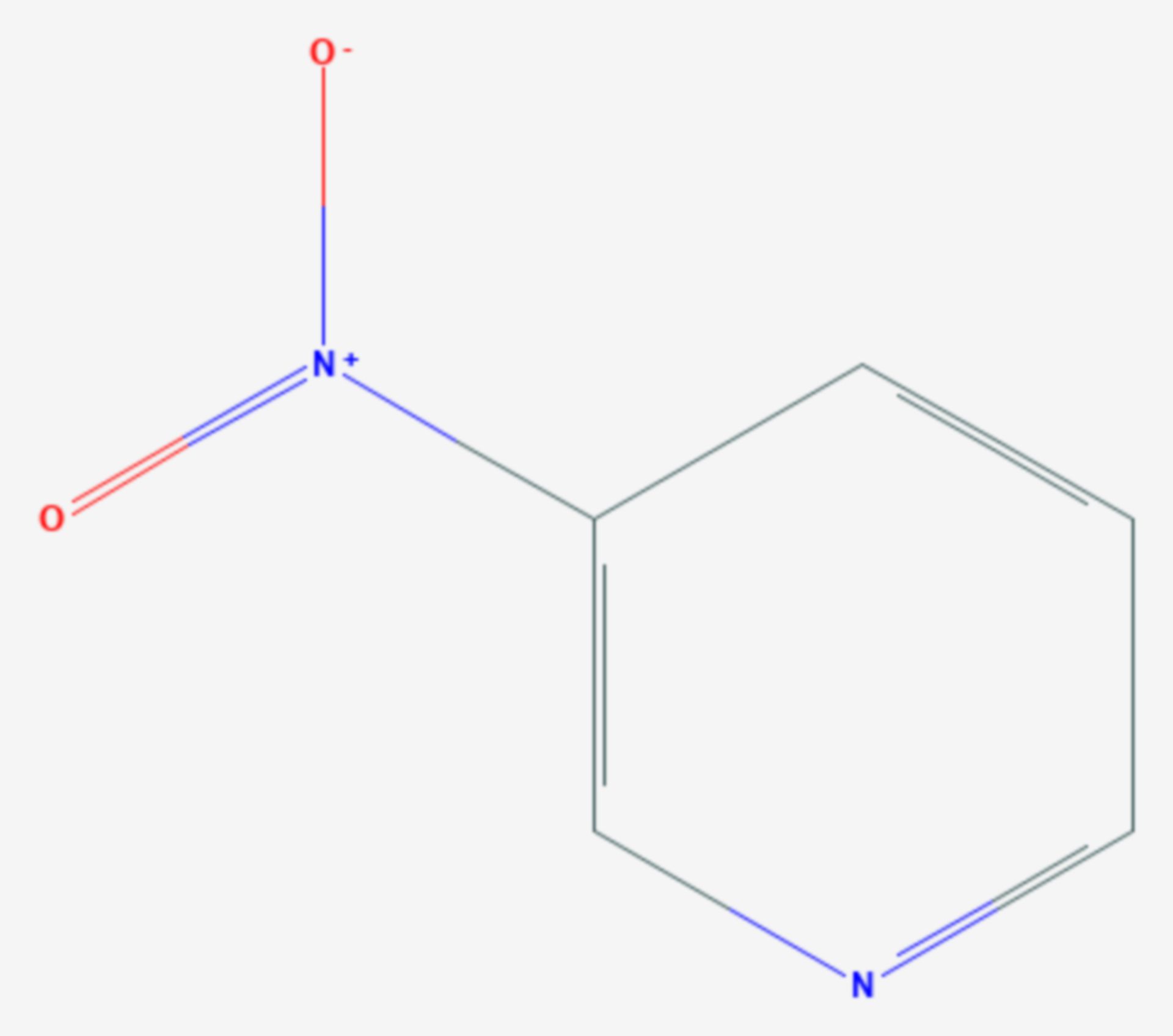 3-Nitropyridin (Strukturformel)