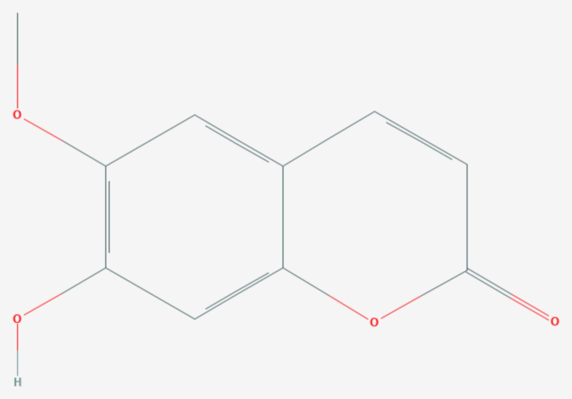 Scopoletin (Strukturformel)