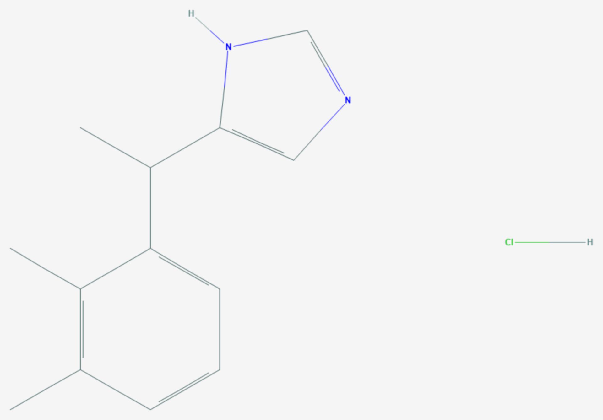 Medetomidin (Strukturformel)