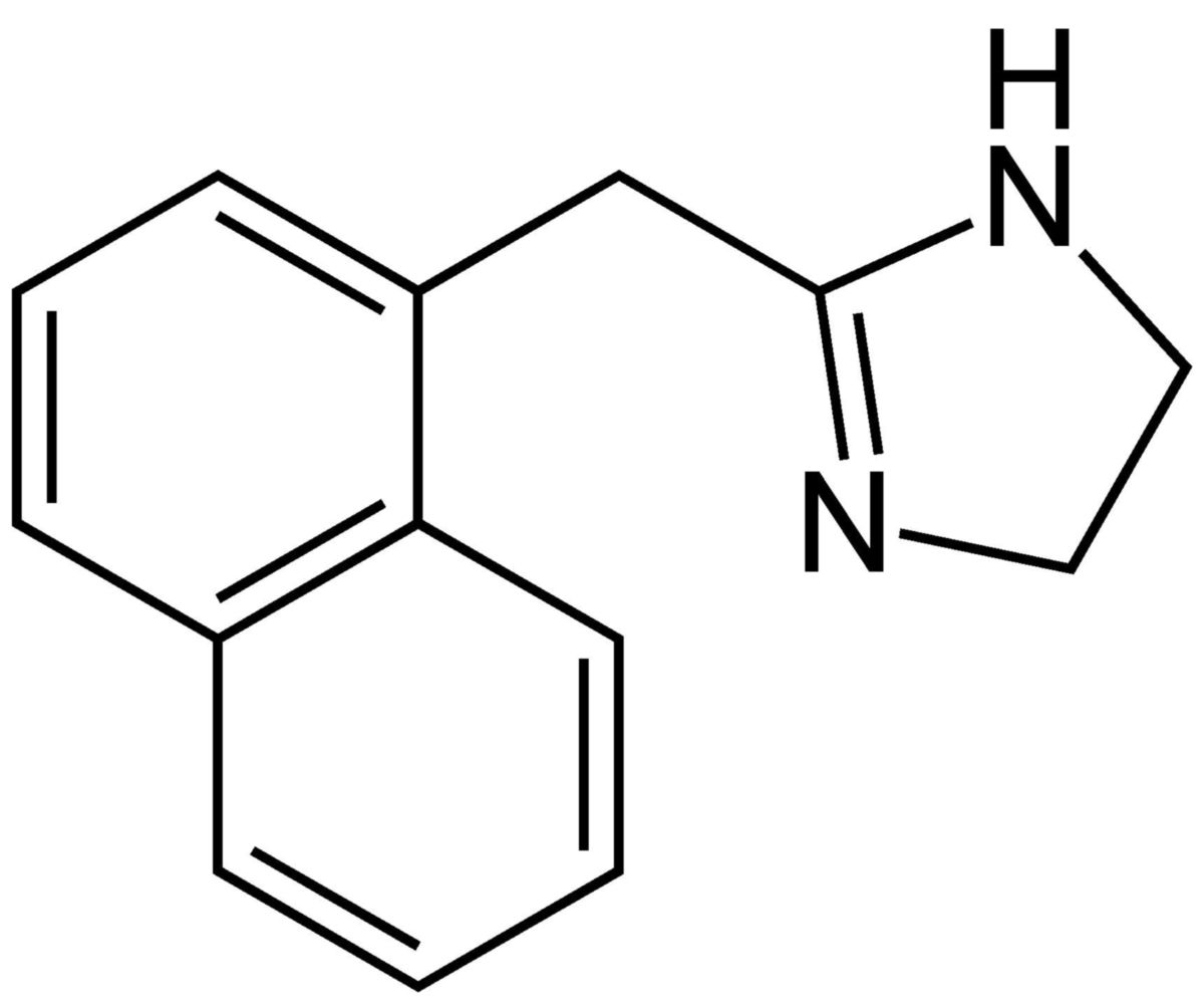 Naphazolin Strukturformel