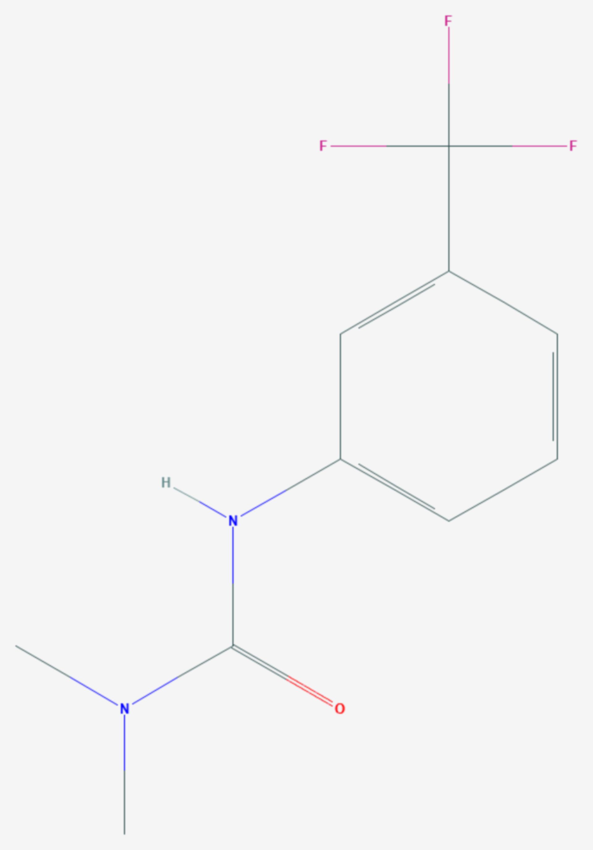 Fluometuron (Strukturformel)
