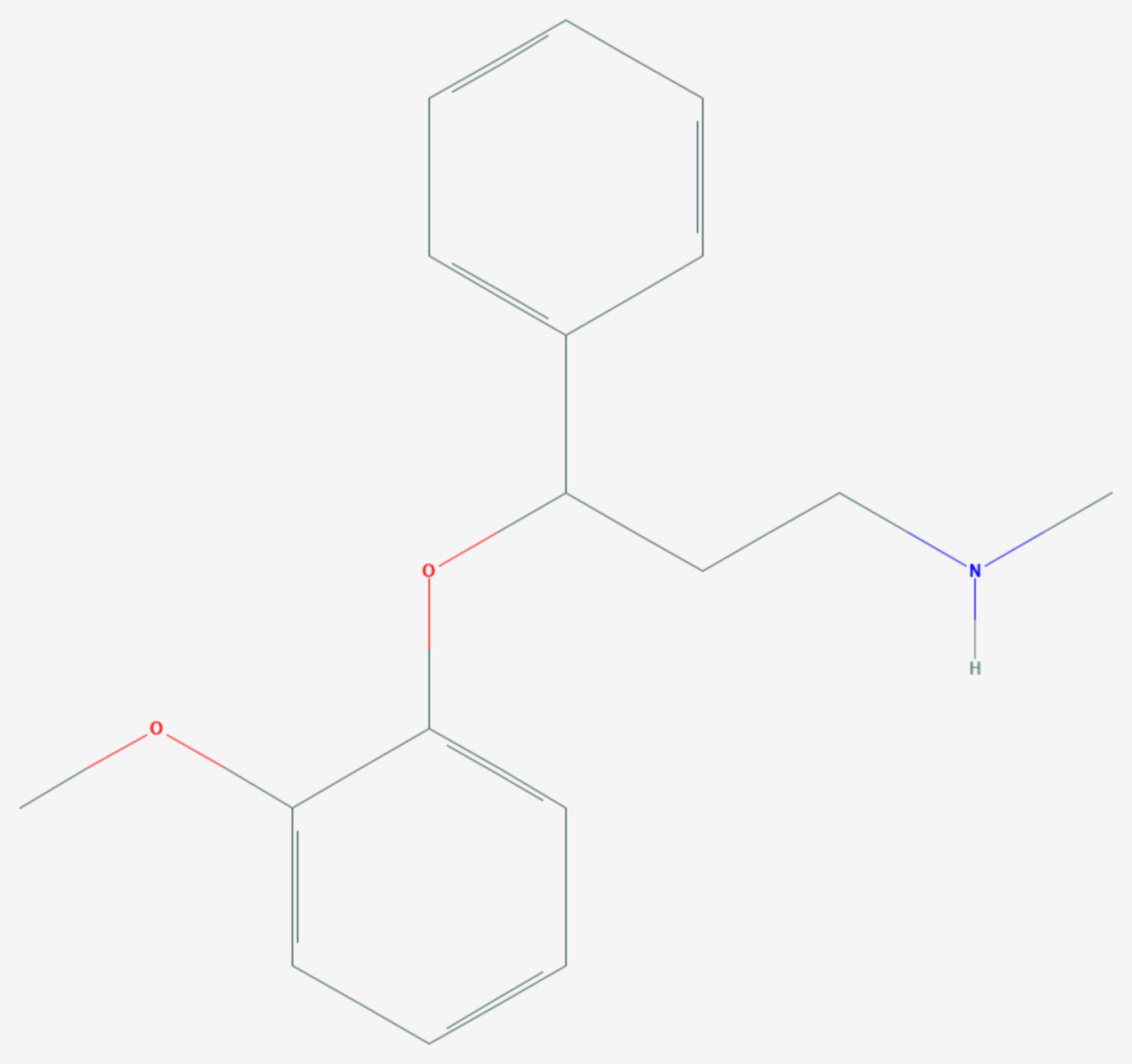 Nisoxetin (Strukturformel)