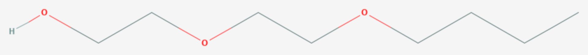 Diethylenglycolmonomethylether (Strukturformel)
