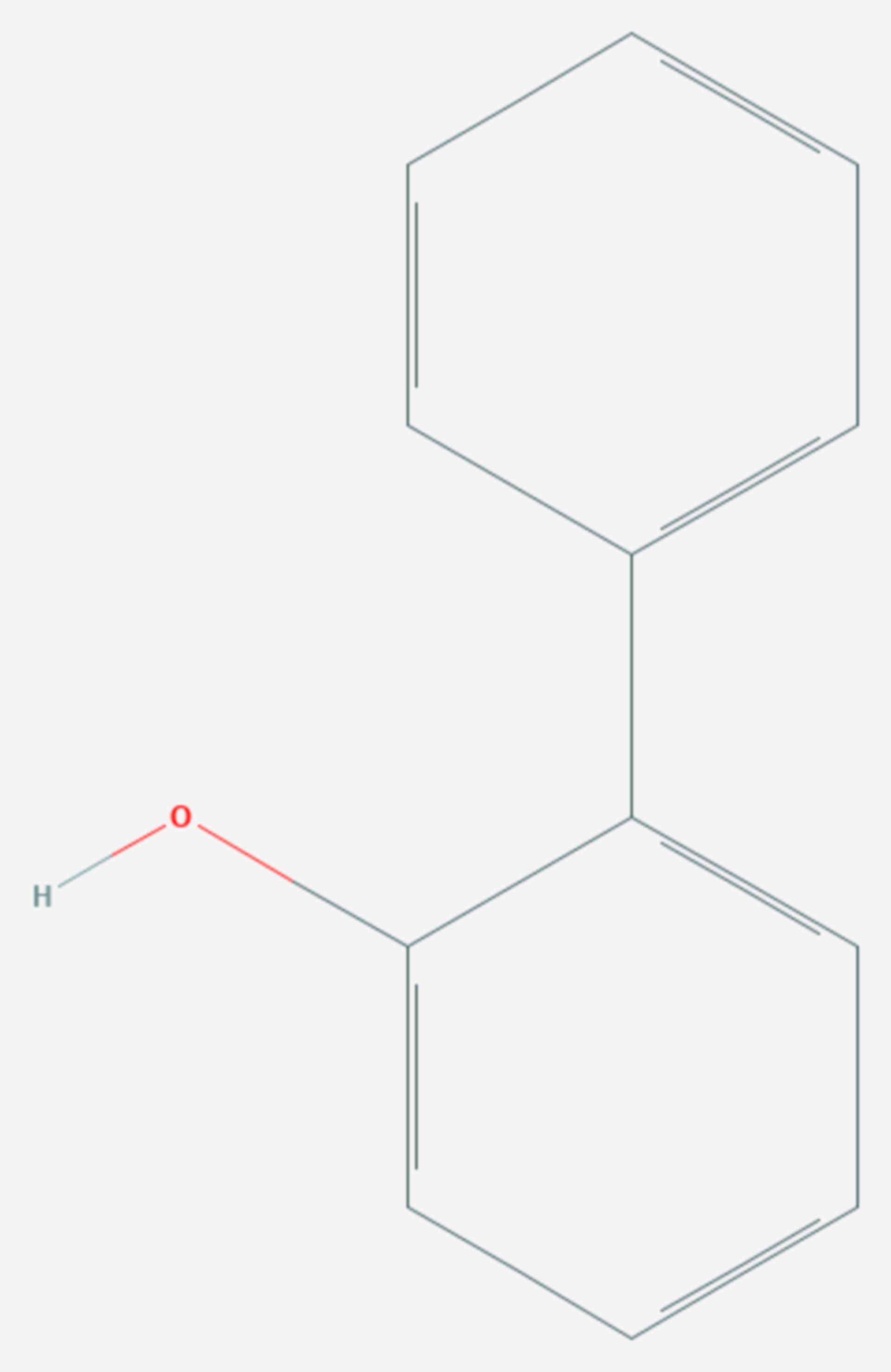 2-Phenylphenol (Strukturformel)