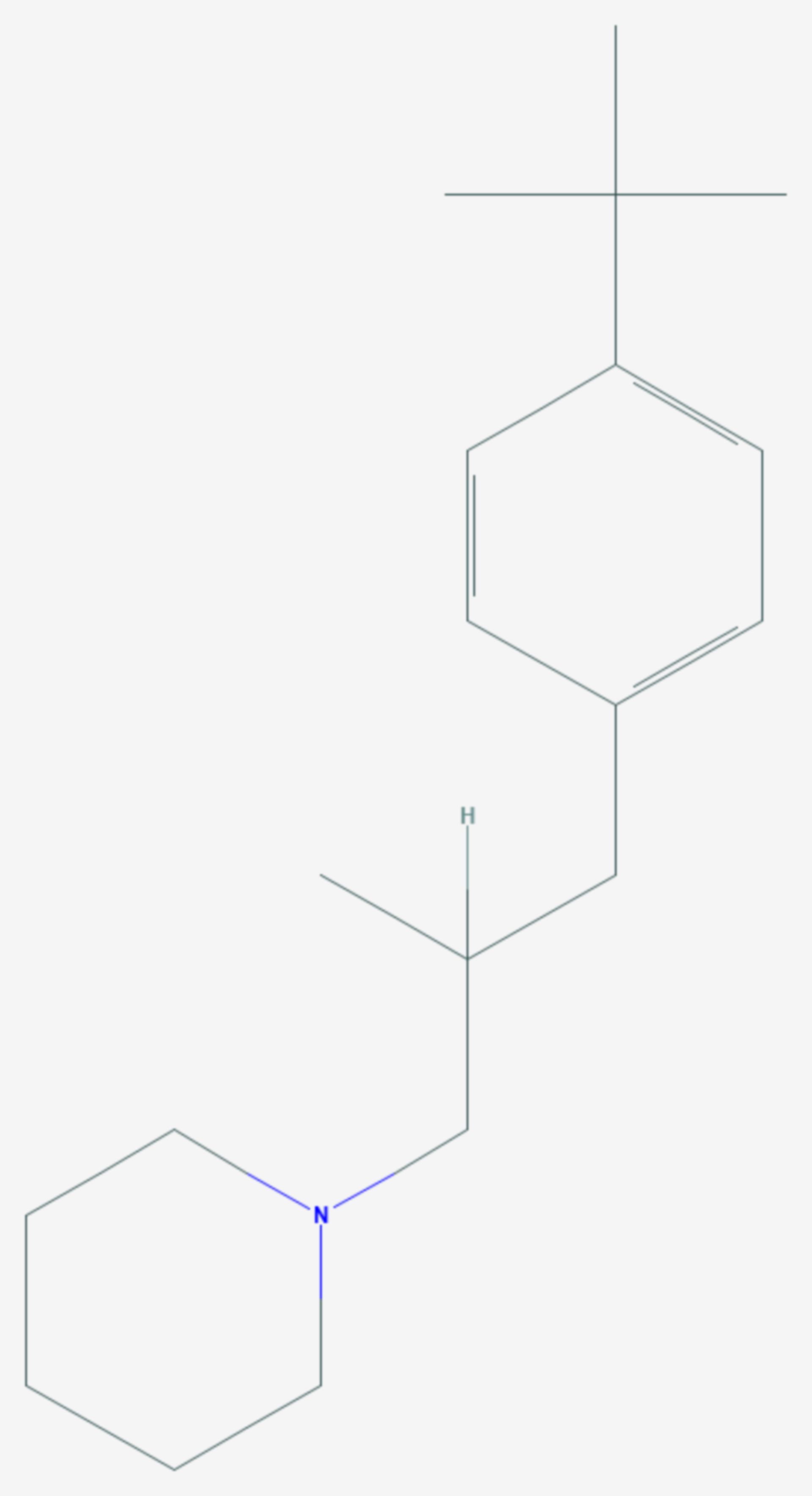 Fenpropidin (Strukturformel)