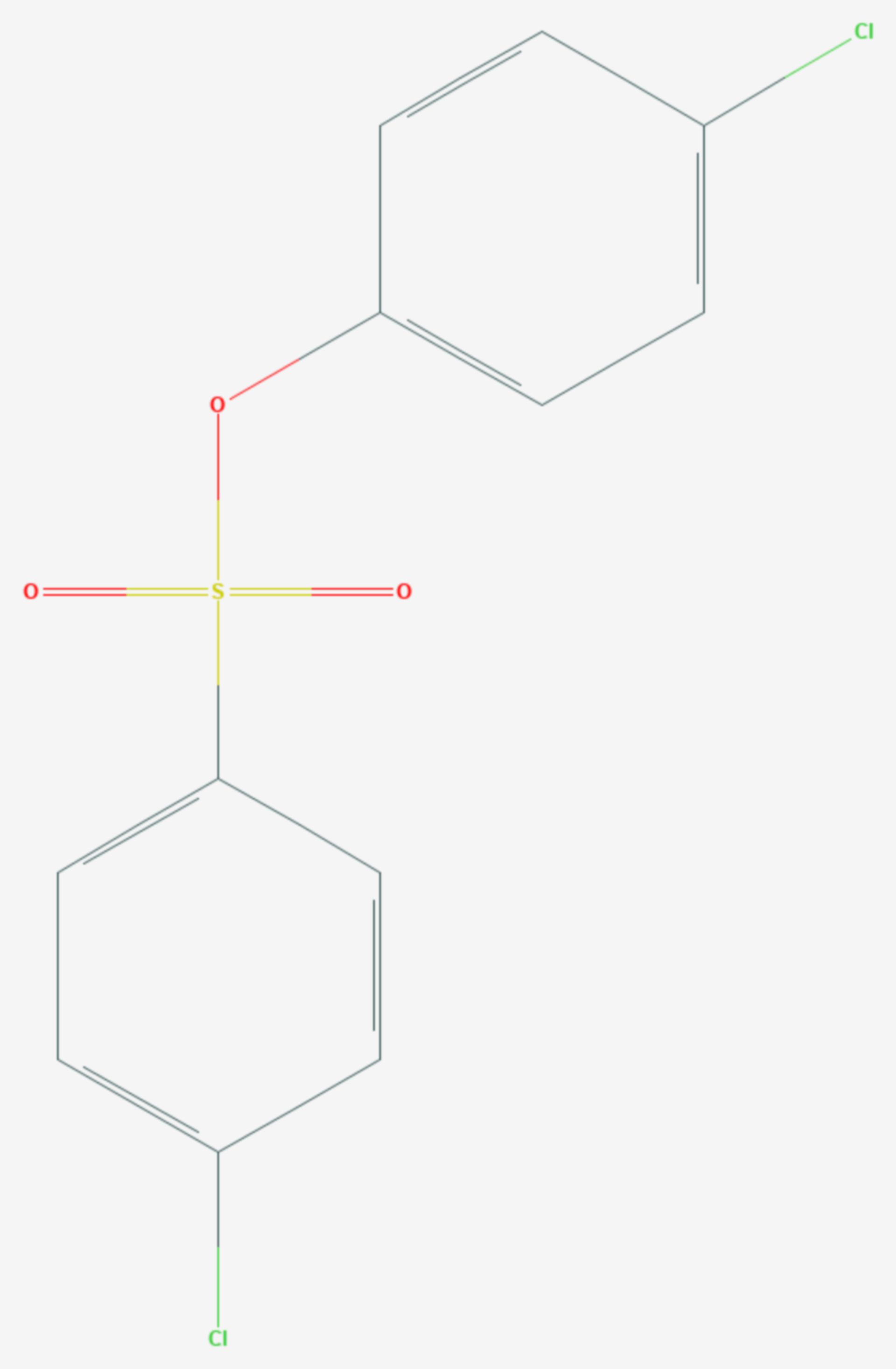 Chlorfenson (Strukturformel)