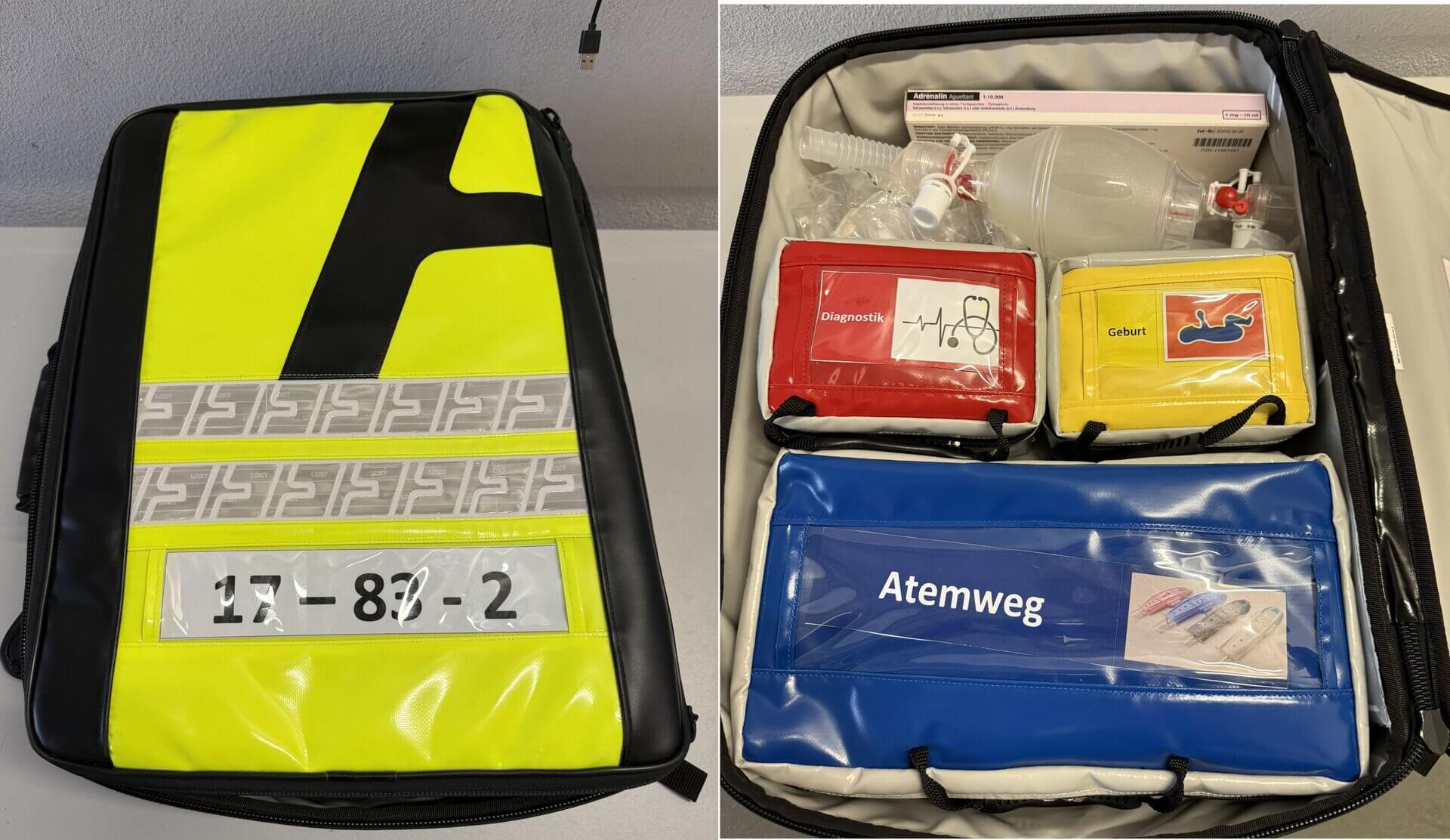 Kindernotfallausrüstung