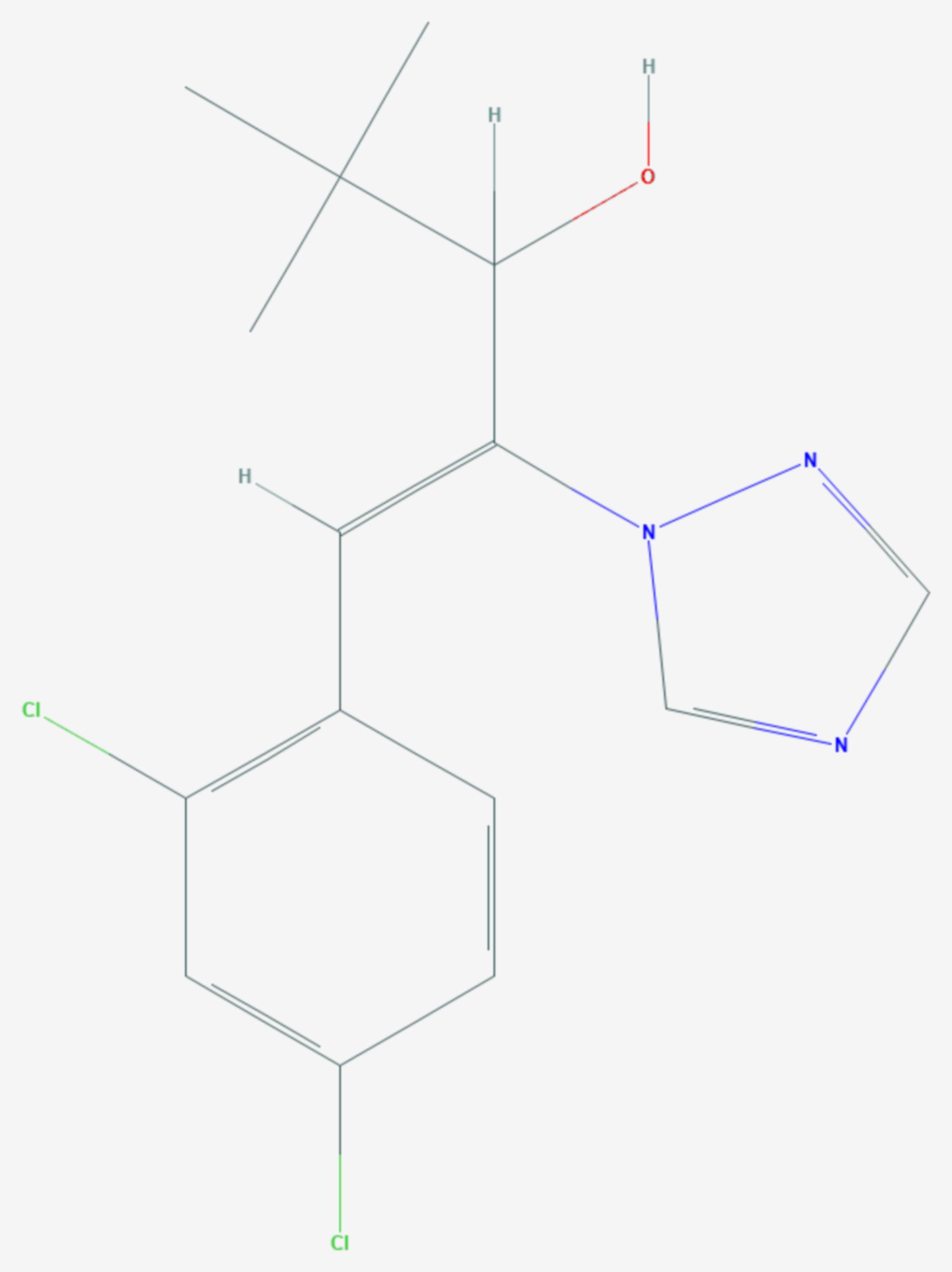 Diniconazol (Strukturformel)