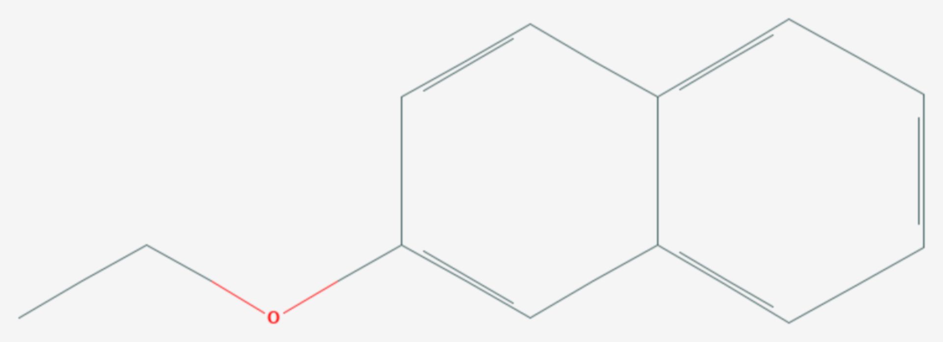 Ethyl-2-naphthylether (Strukturformel)