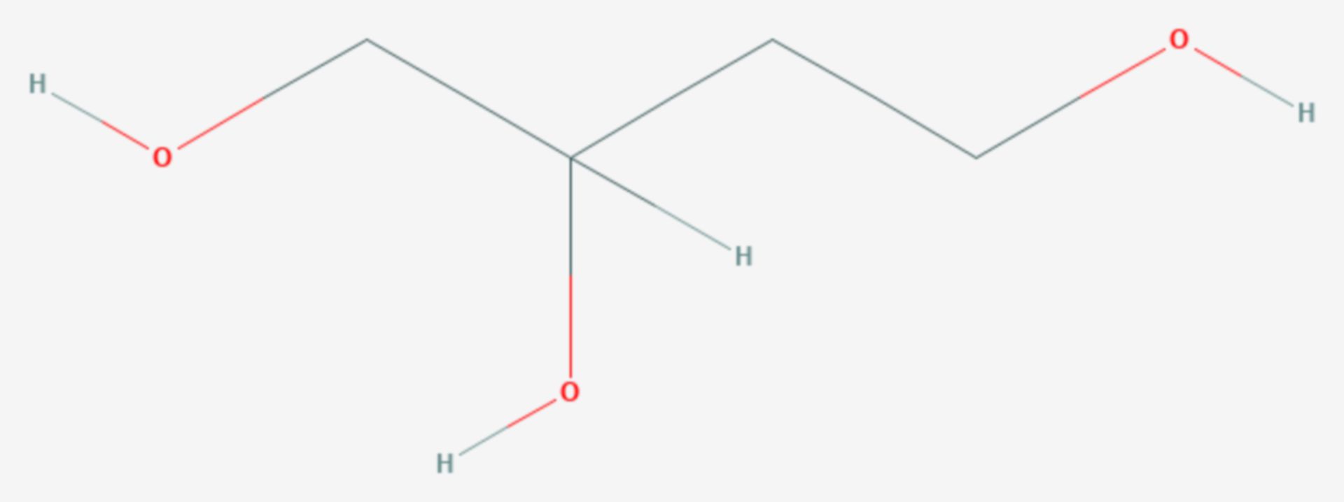 1,2,4-Butantriol (Strukturformel)