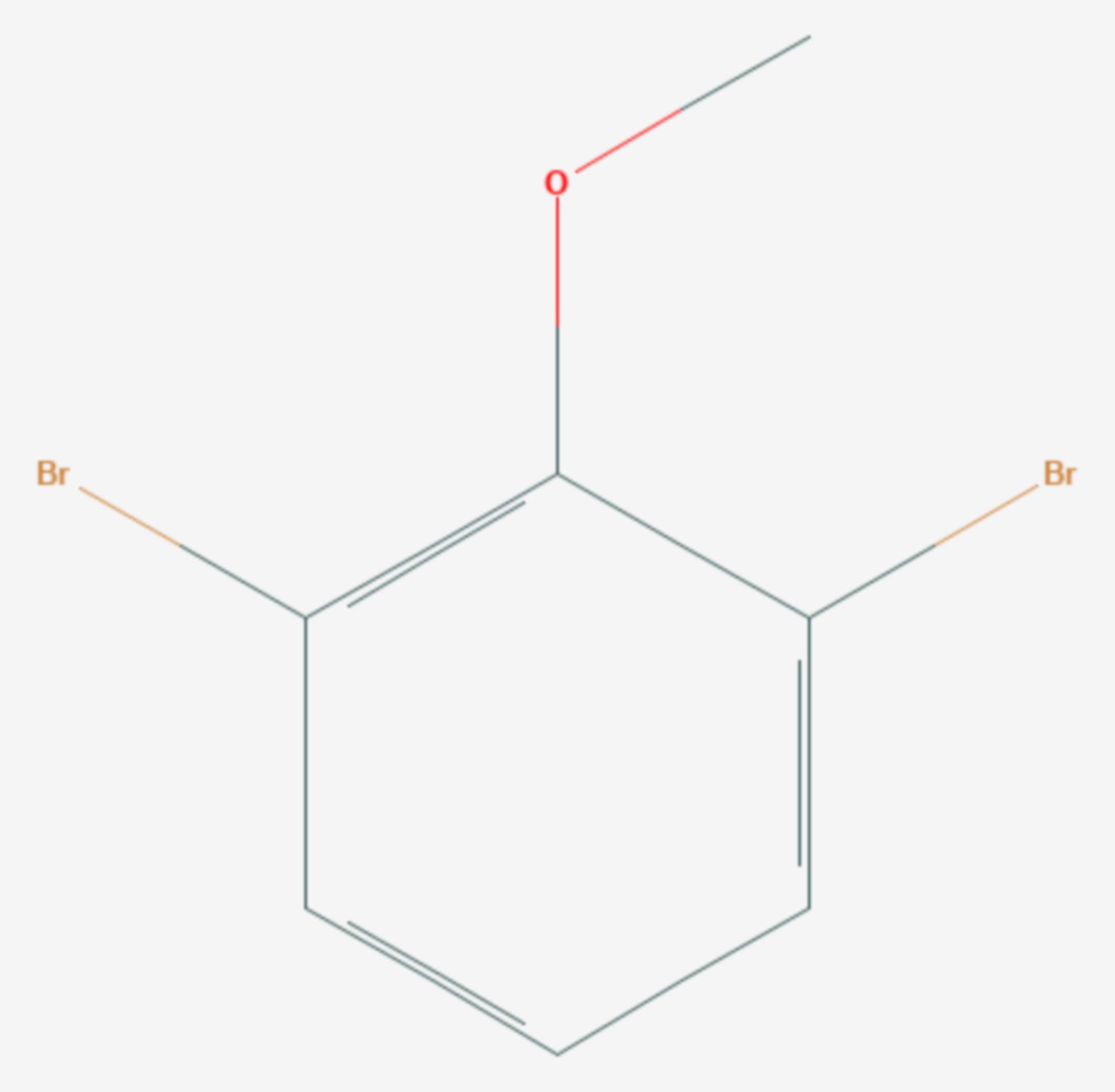 2,6-Dibromanisol (Strukturformel)