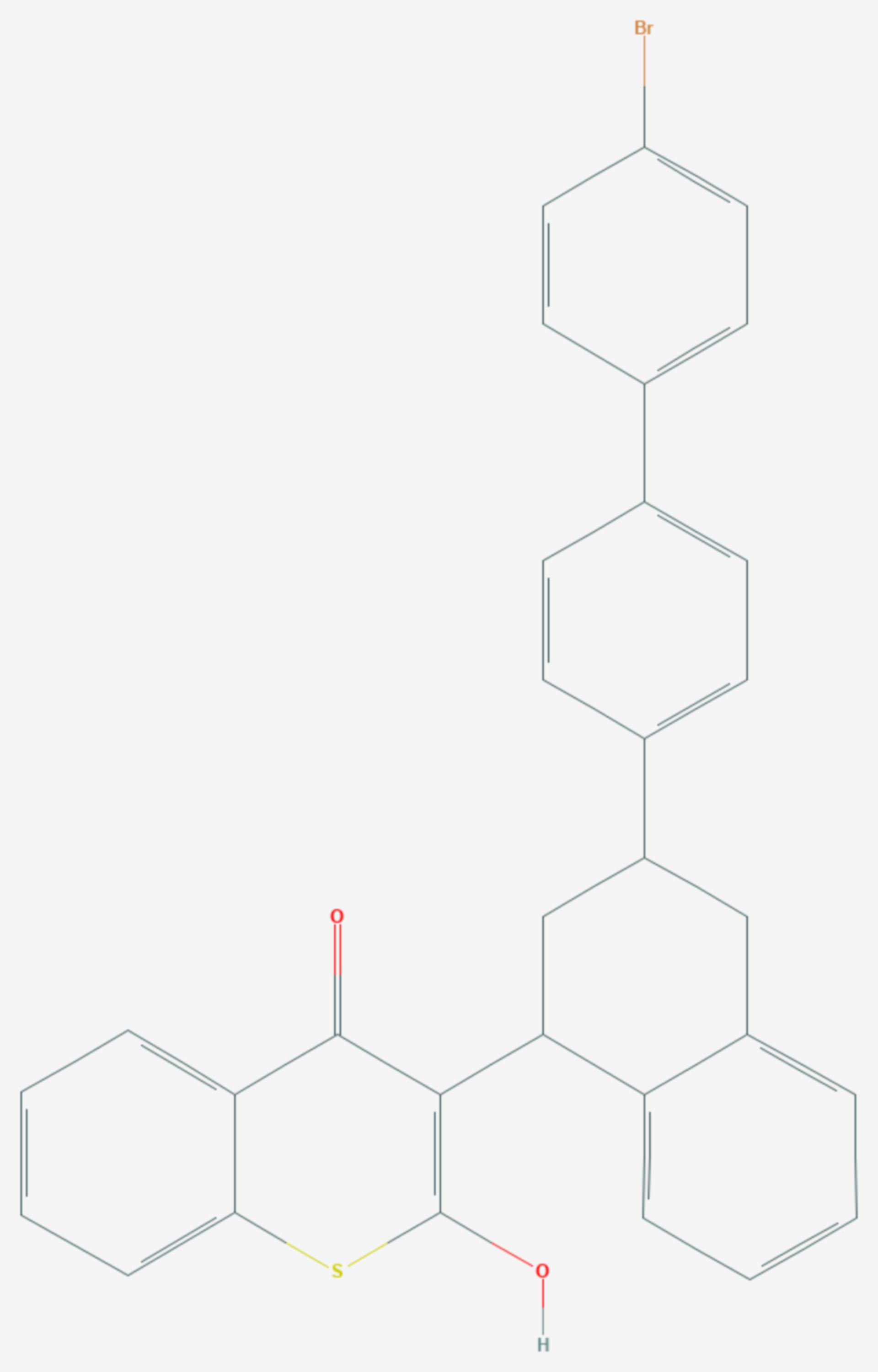 Difethialon (Strukturformel)