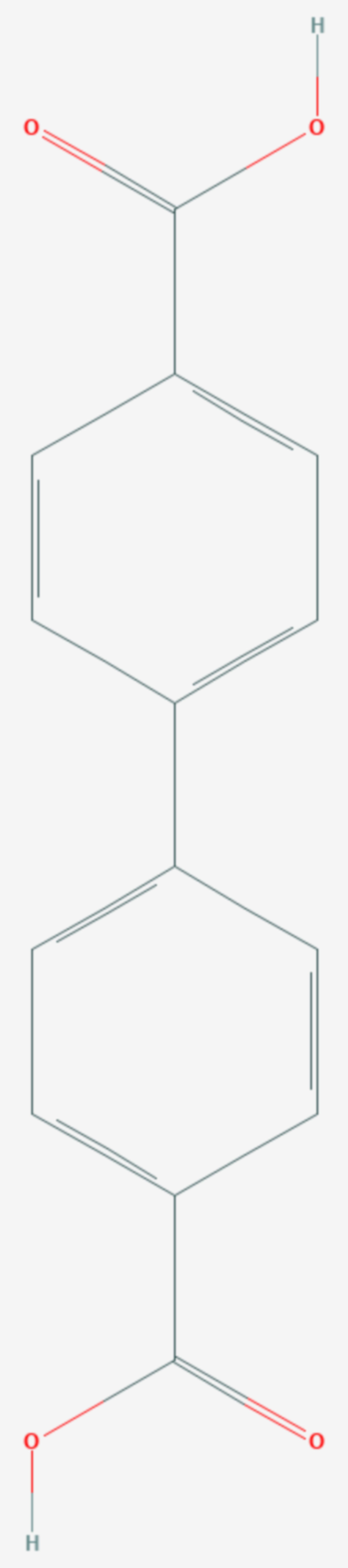 Biphenyl-4,4′-dicarbonsäure (Strukturformel)