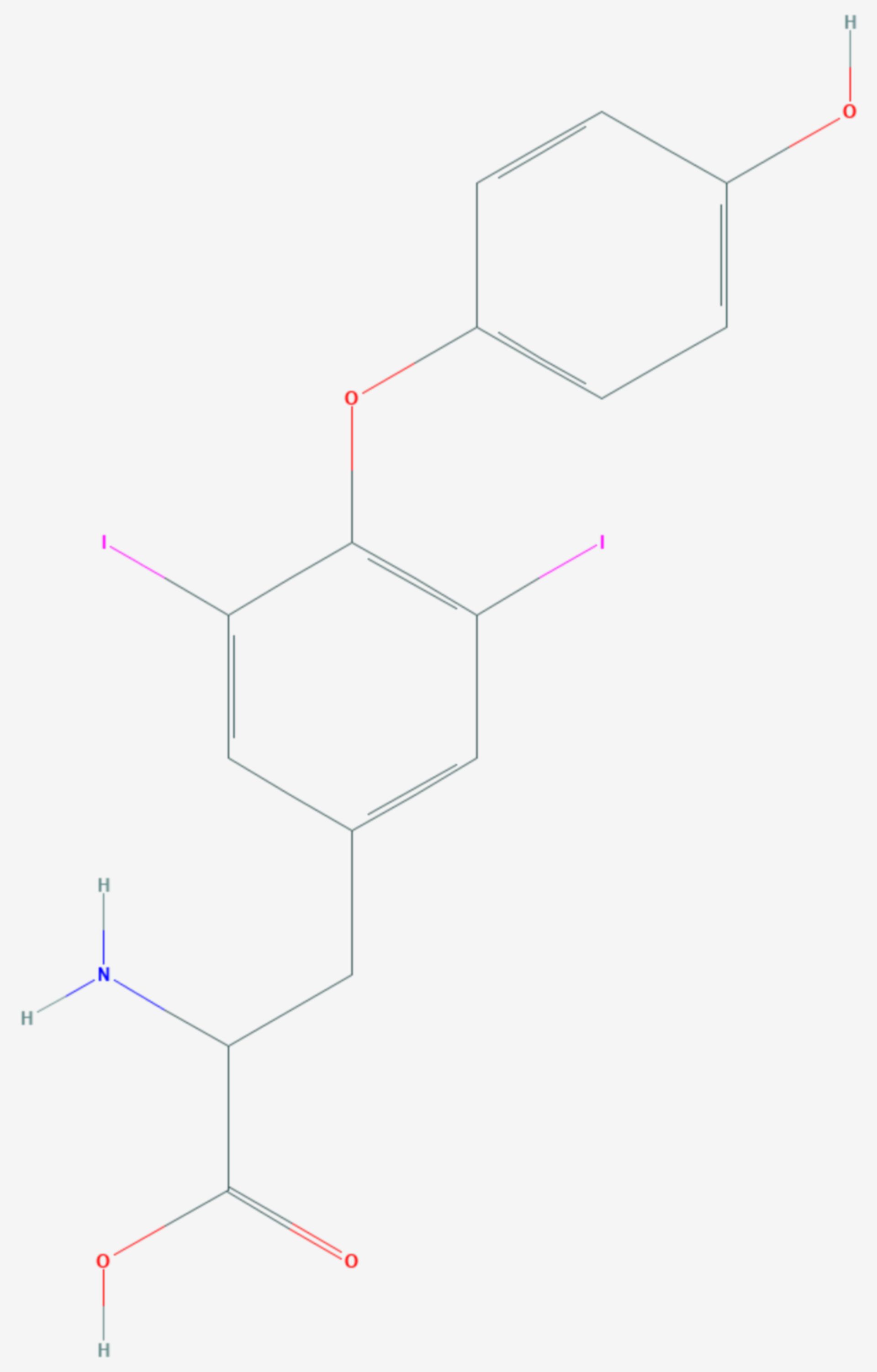 3,5-Diiodthyronin (Strukturformel)