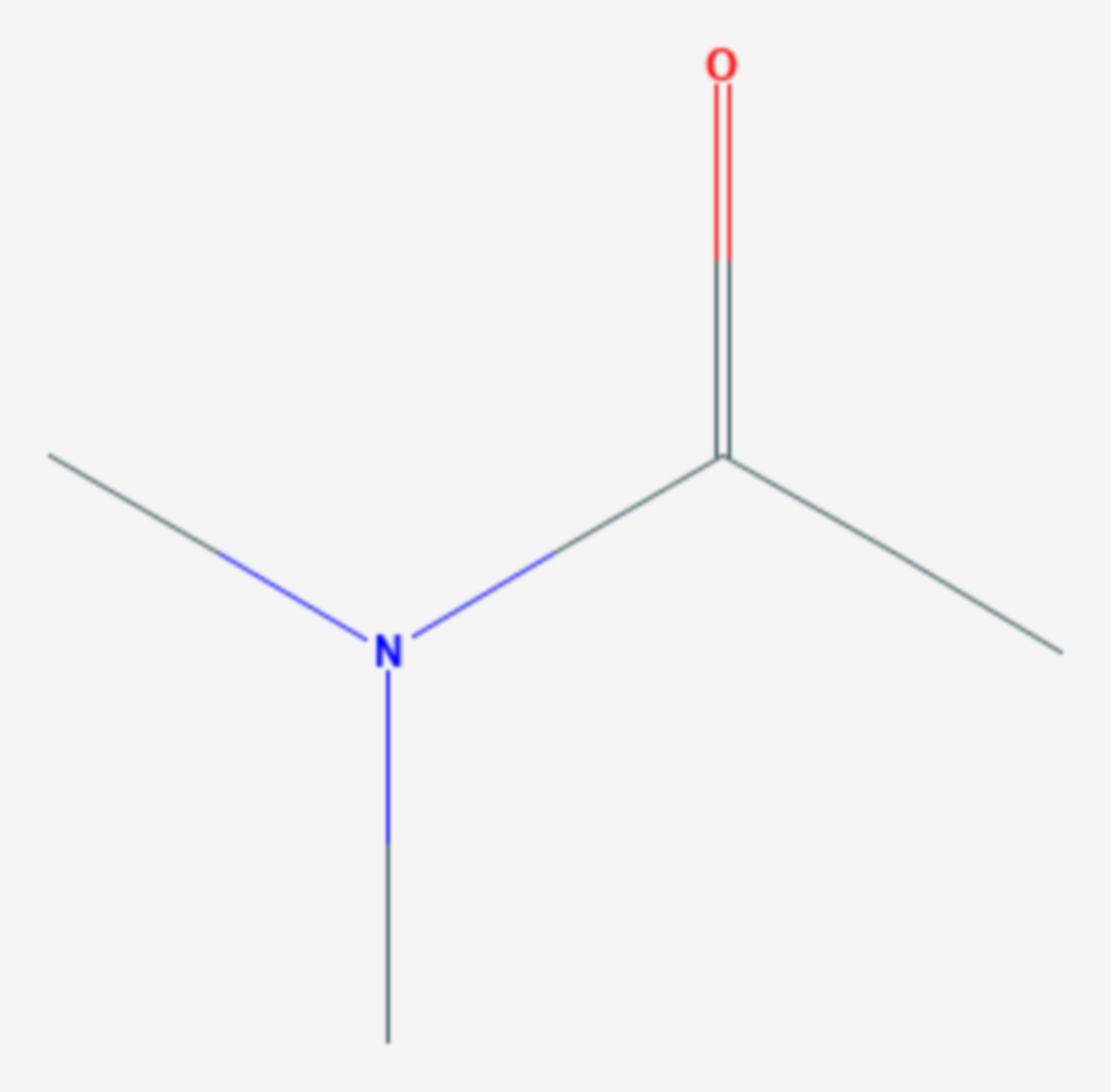 Dimethylacetamid (Strukturformel)