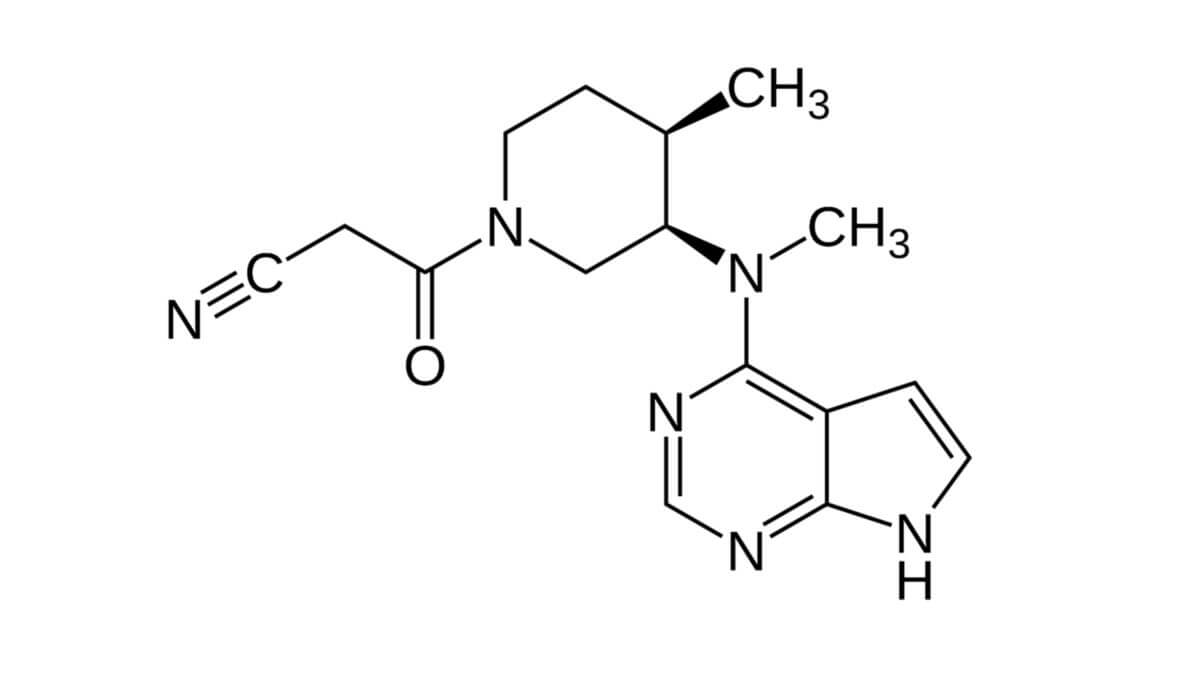 Strukturformel Tofacitinib