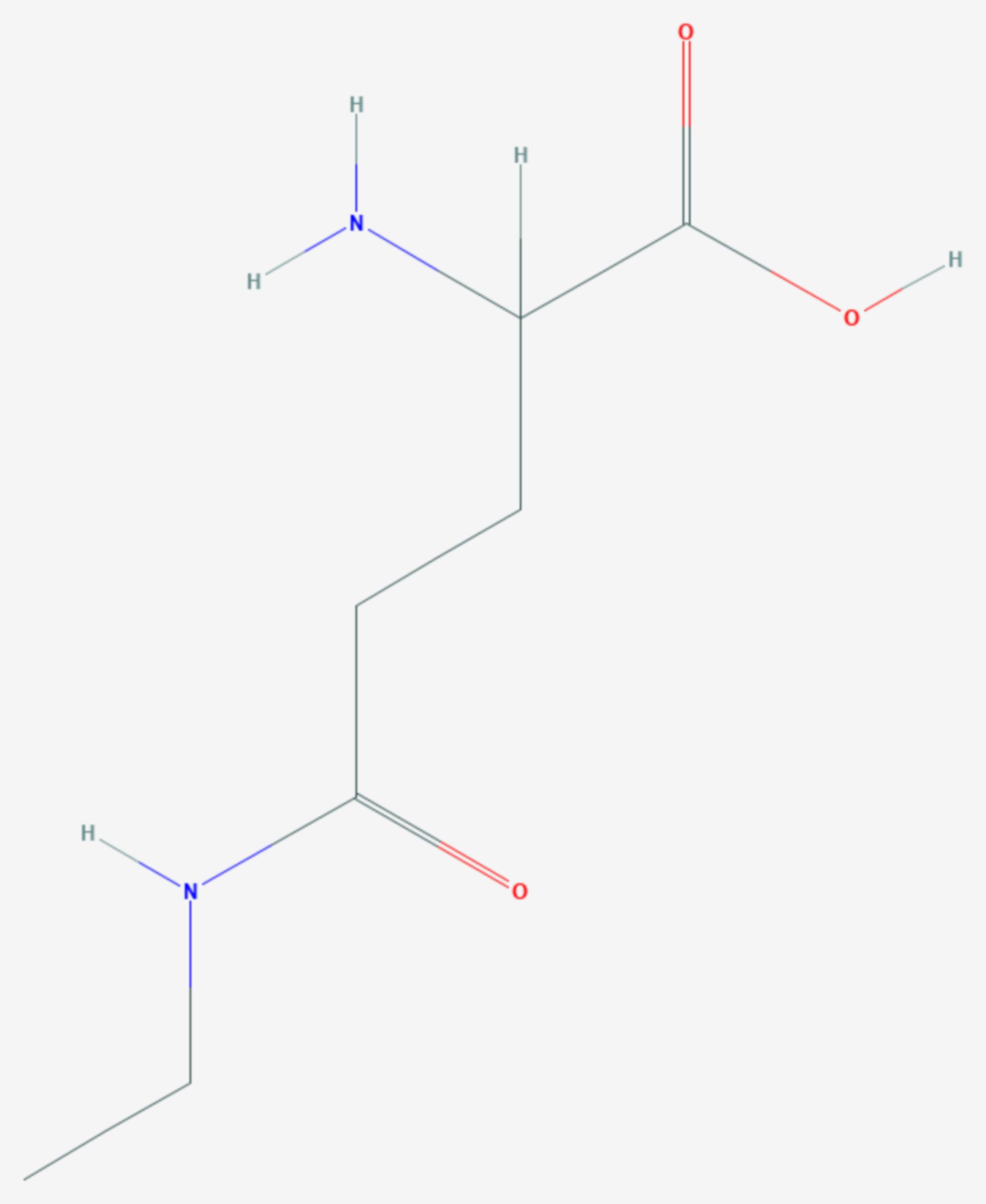Theanin (Strukturformel)