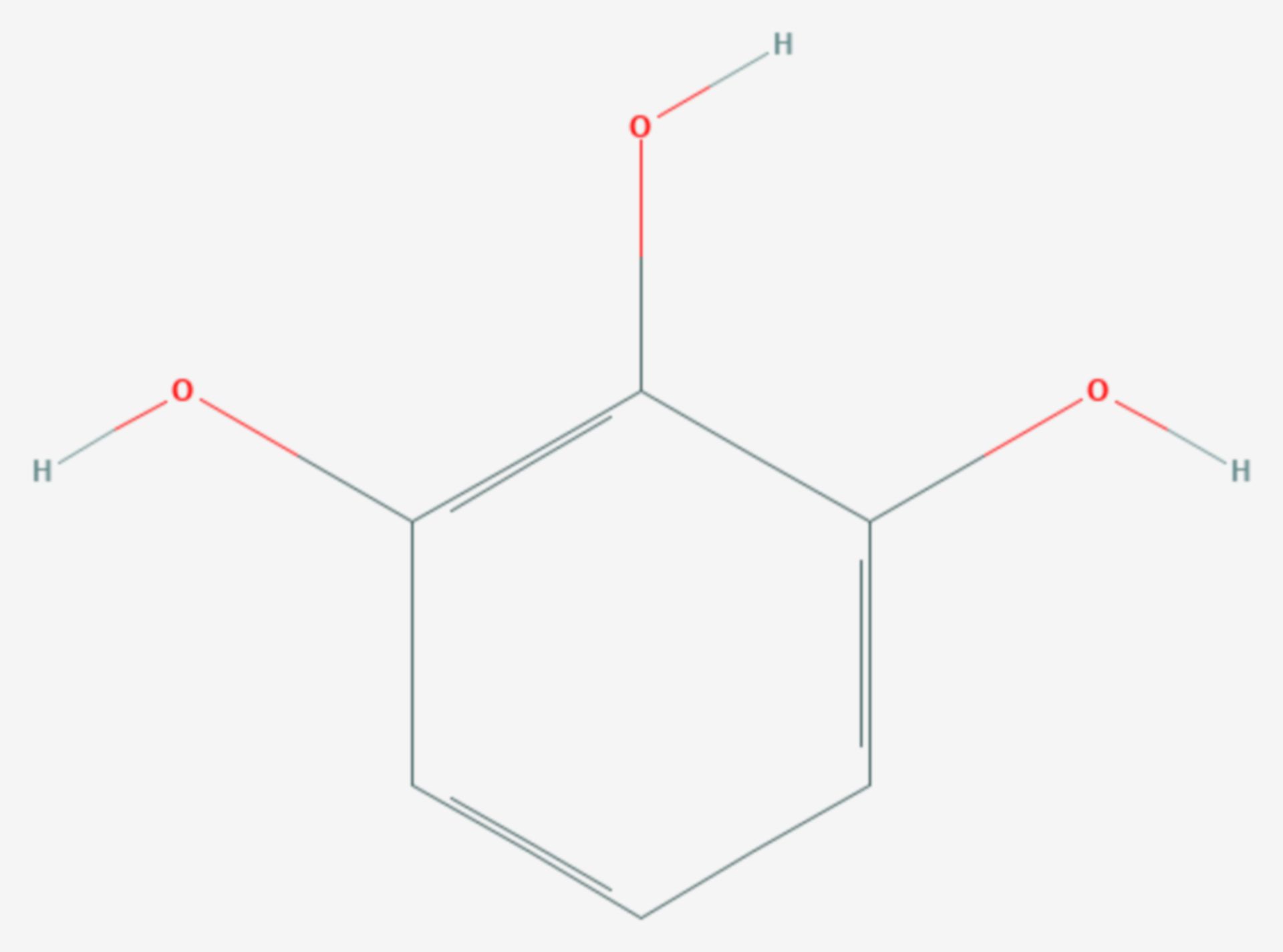 Pyrogallol (Strukturformel)