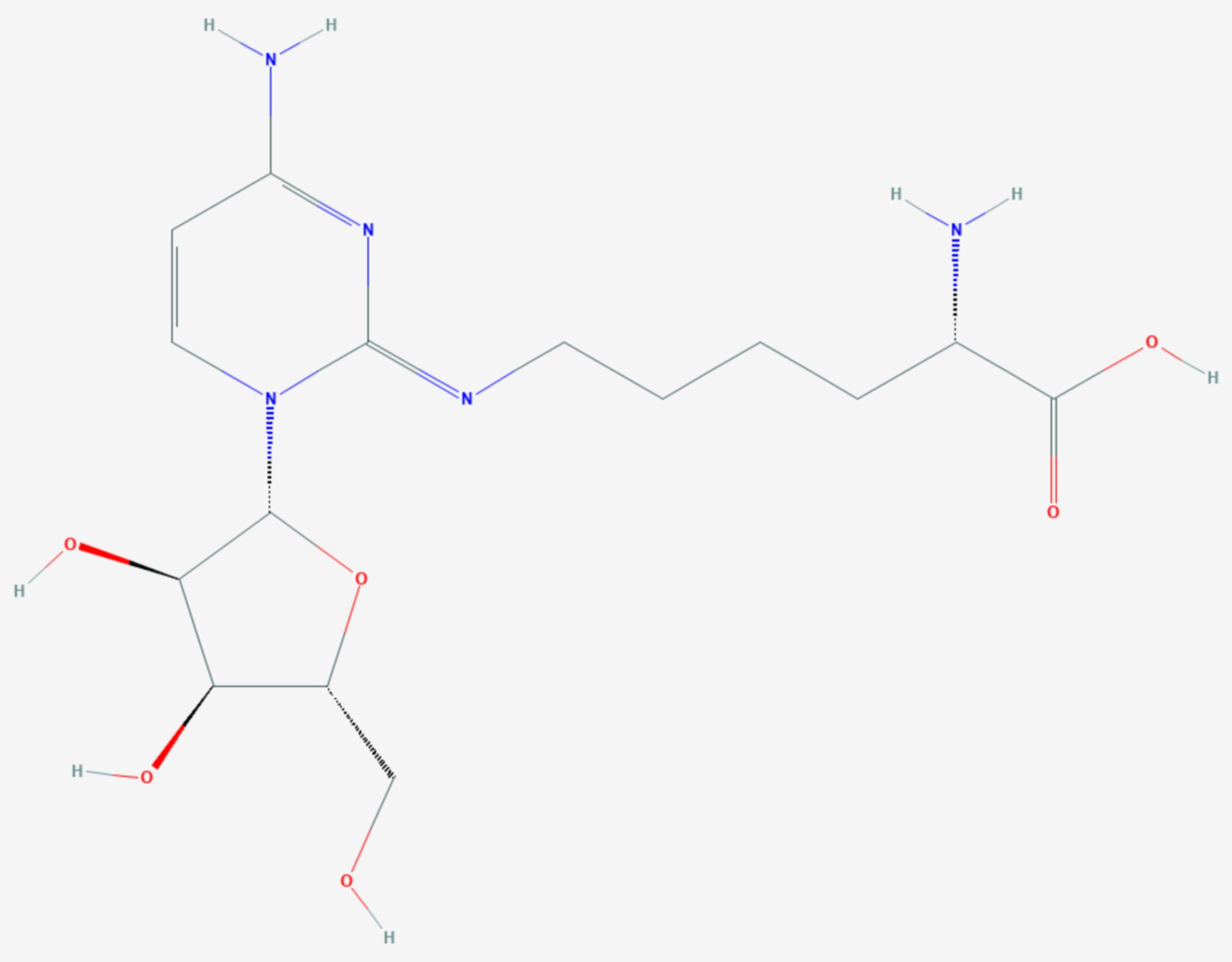 Lysidin (Nukleosid) (Strukturformel)