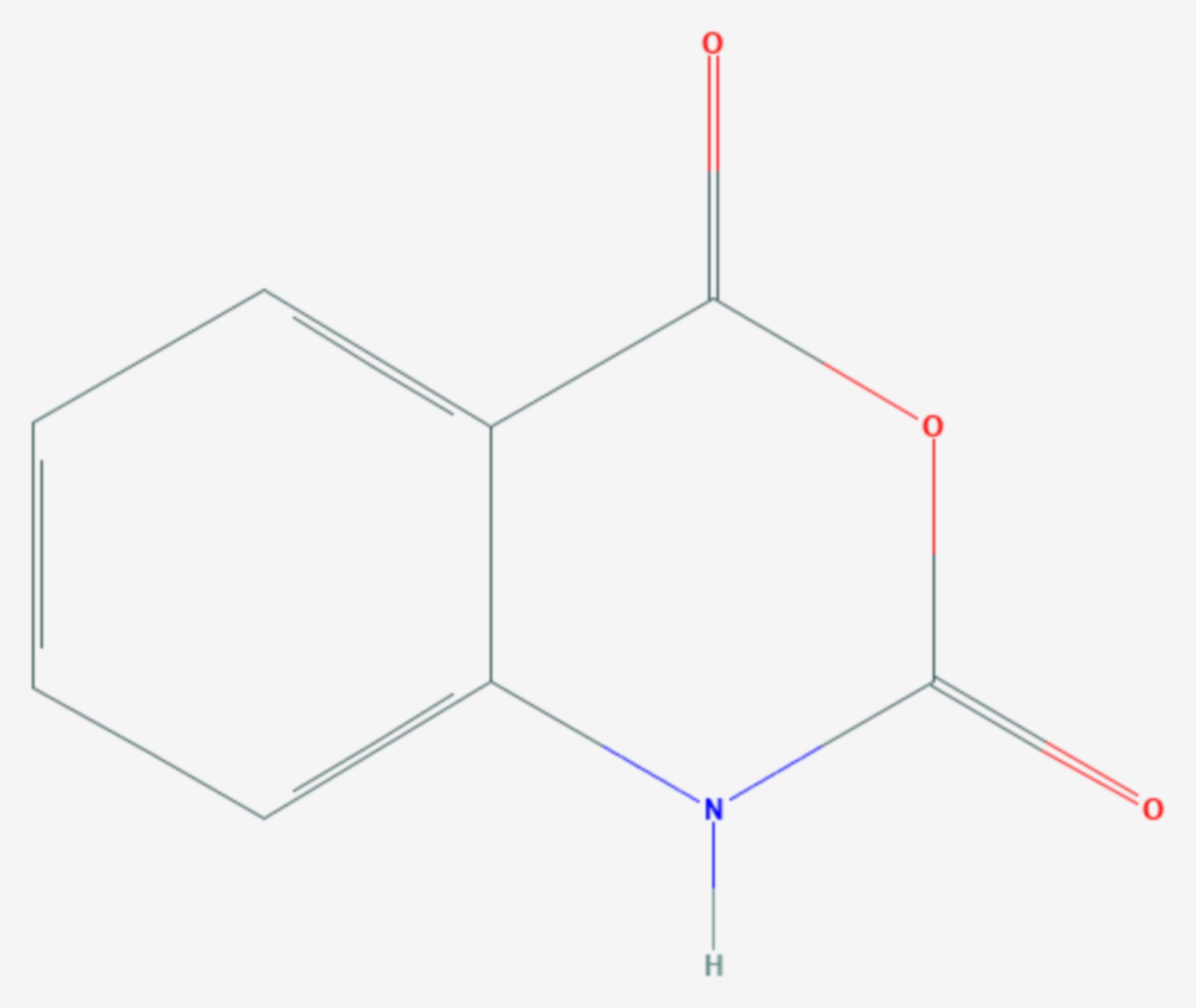 Isatosäureanhydrid (Strukturformel)