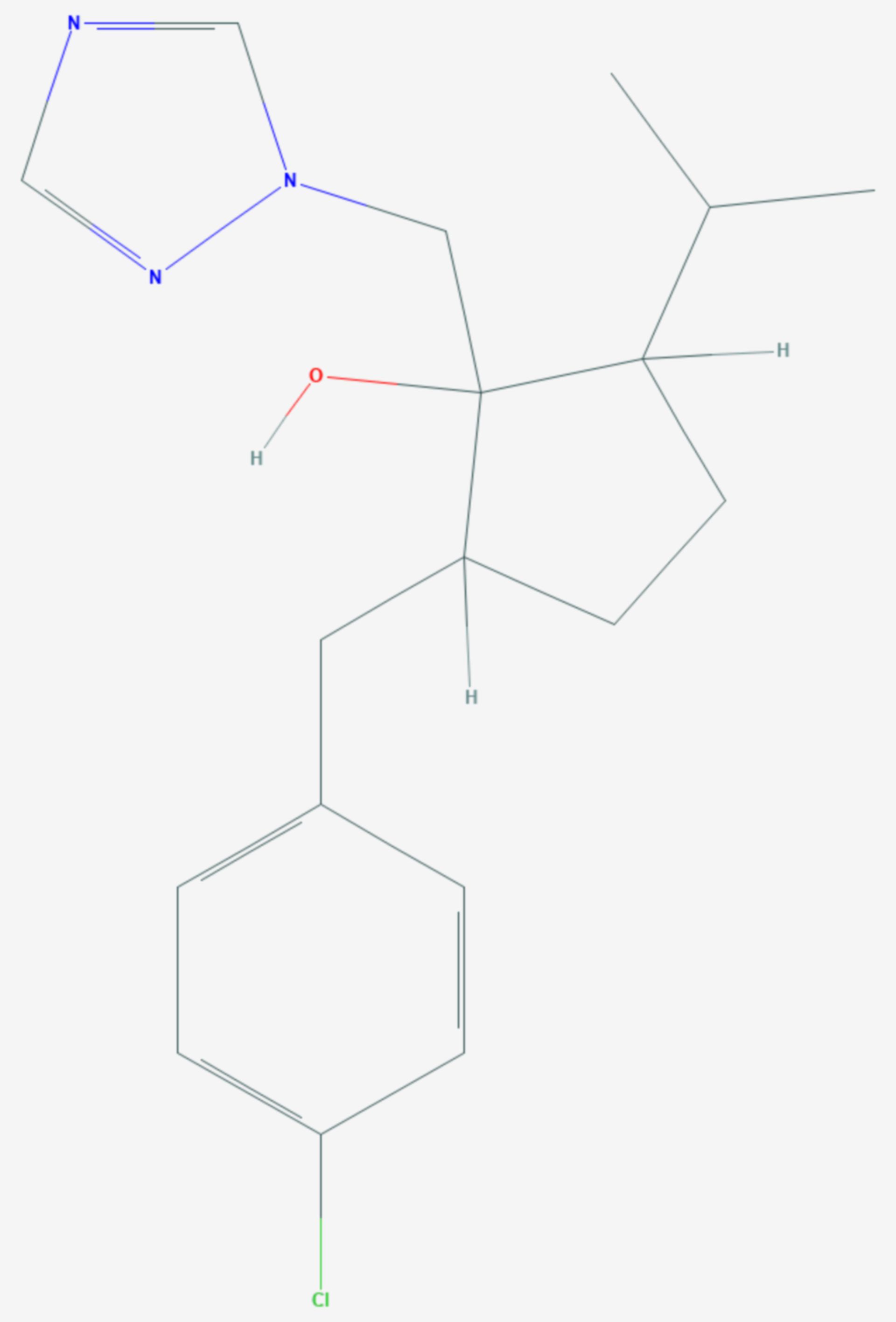 Ipconazol (Strukturformel)