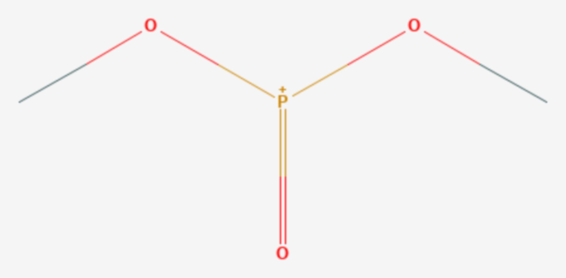 Dimethylphosphit (Strukturformel)