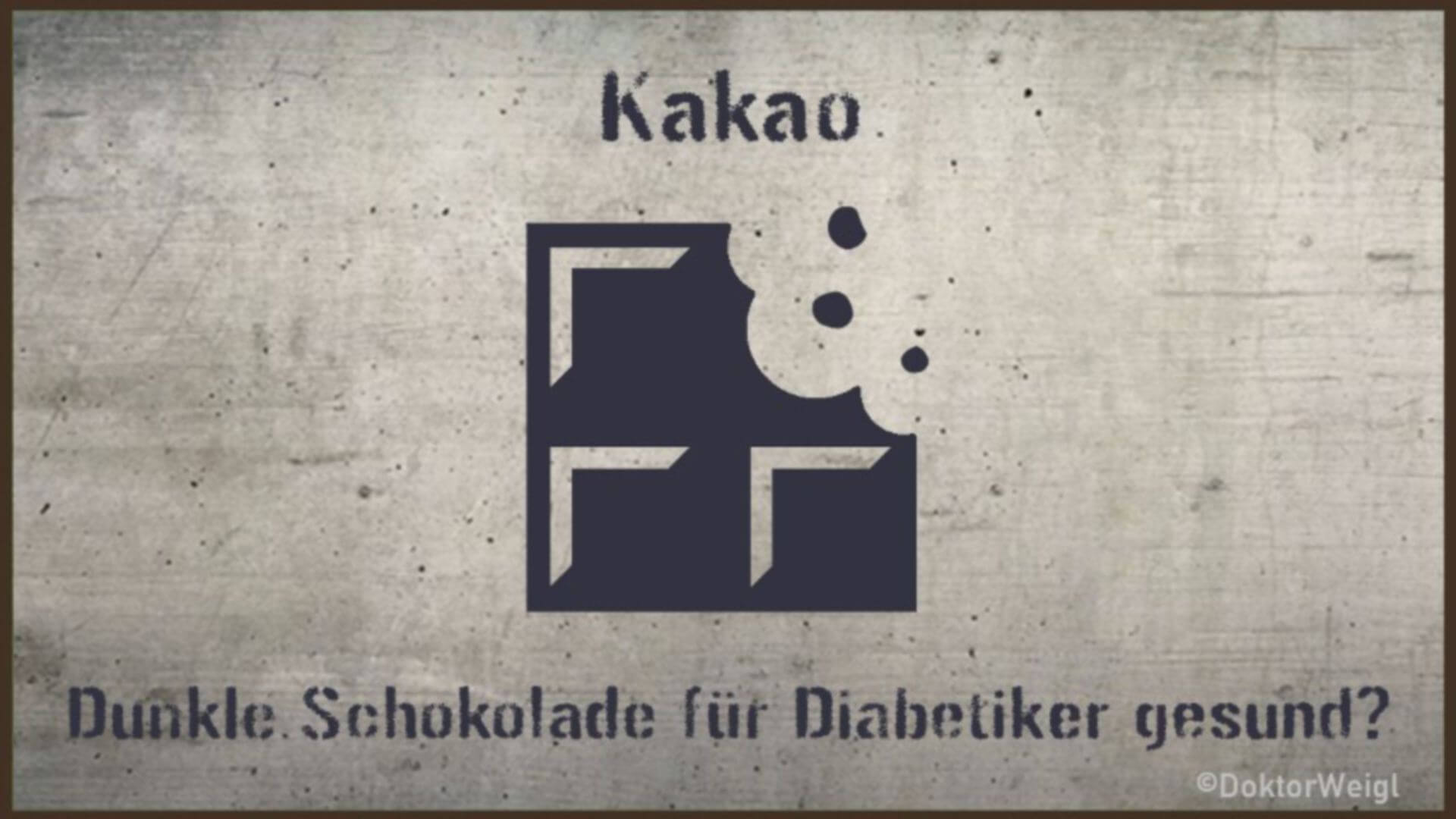 Ist dunkle Schokolade gesund für Diabetiker?