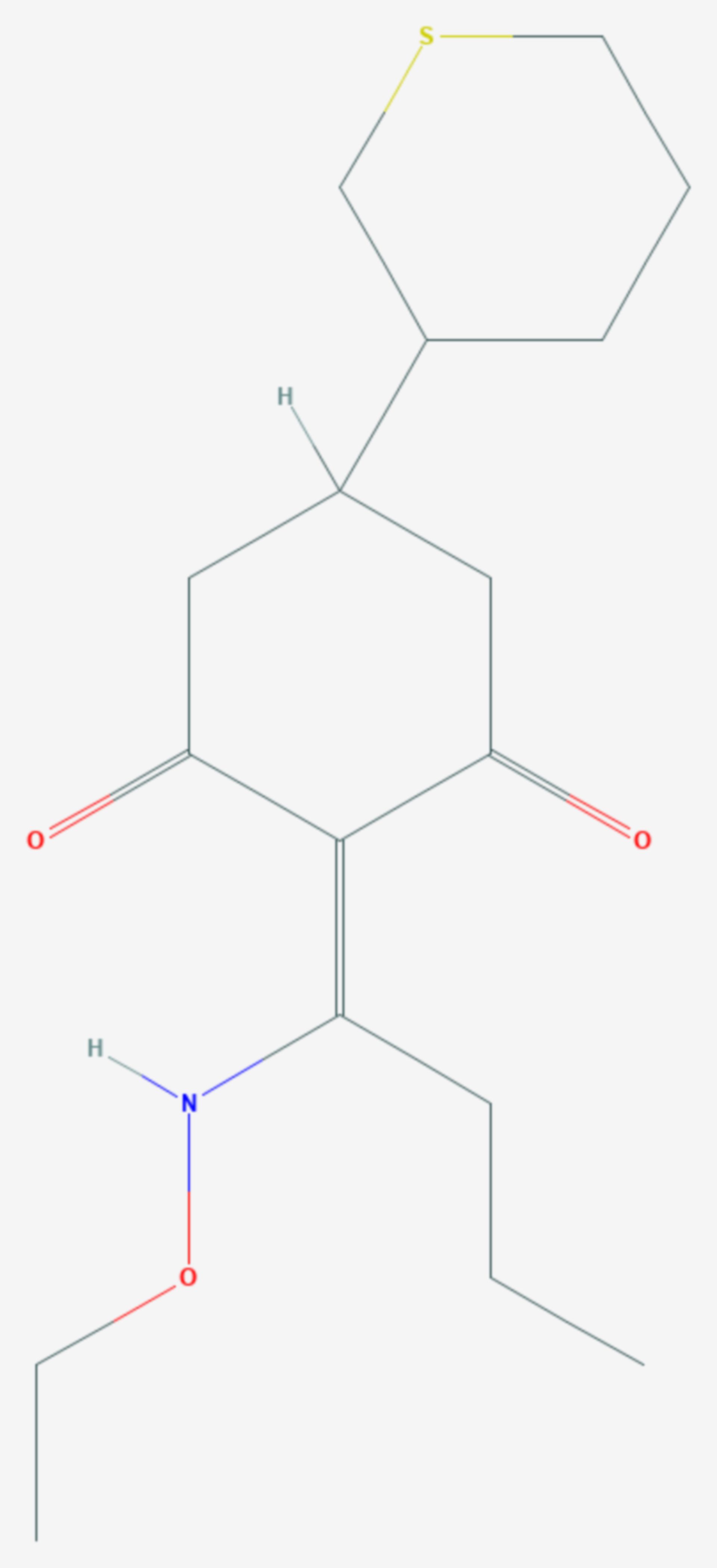 Cycloxydim (Strukturformel)