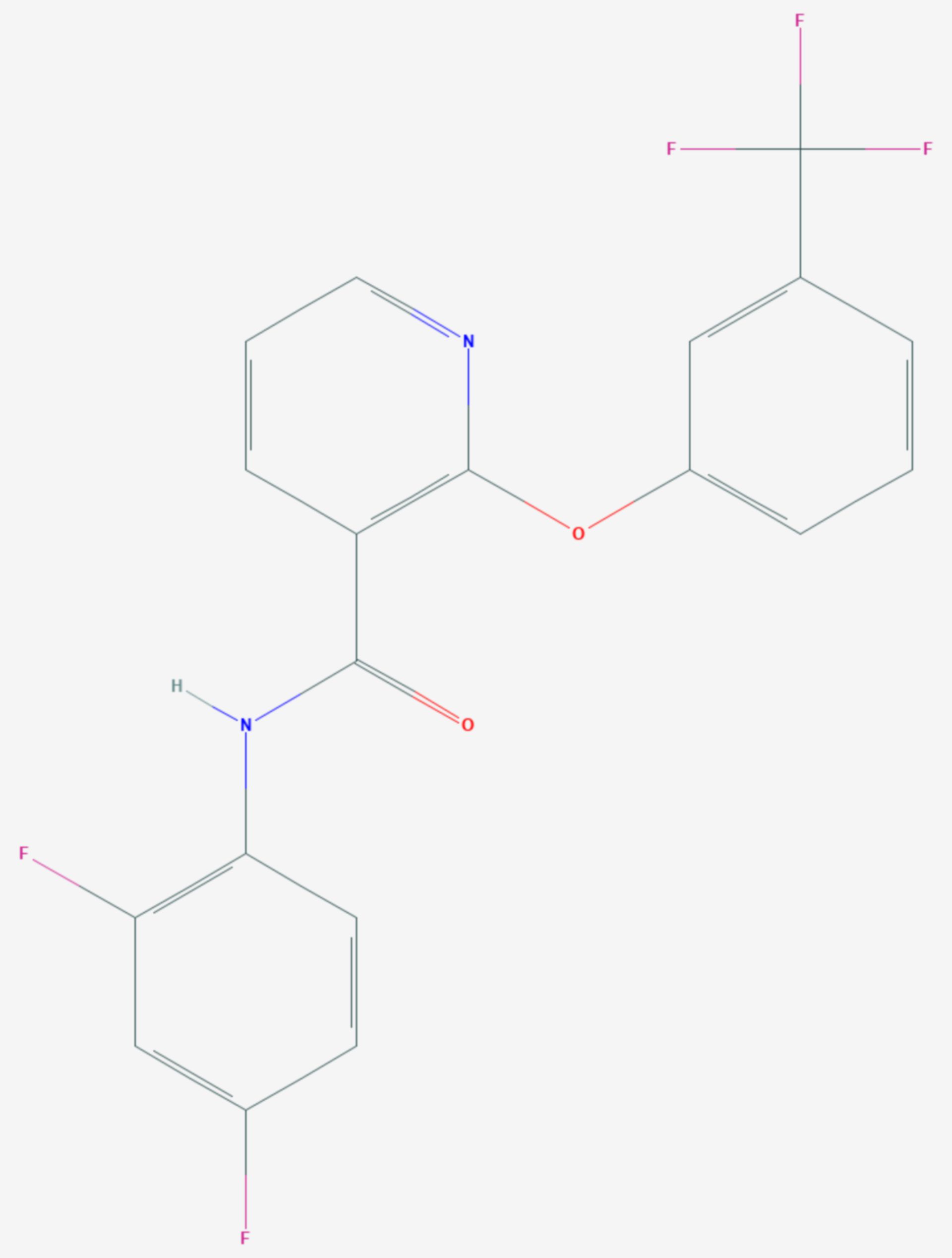 Diflufenican (Strukturformel)