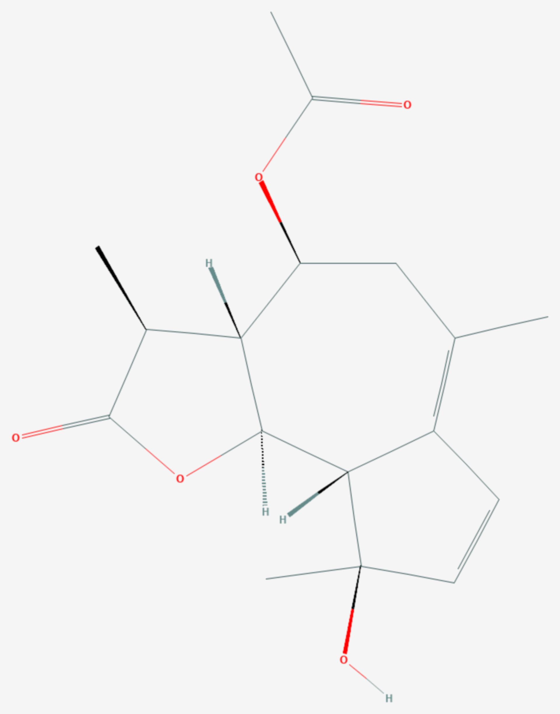 Matricin (Strukturformel)