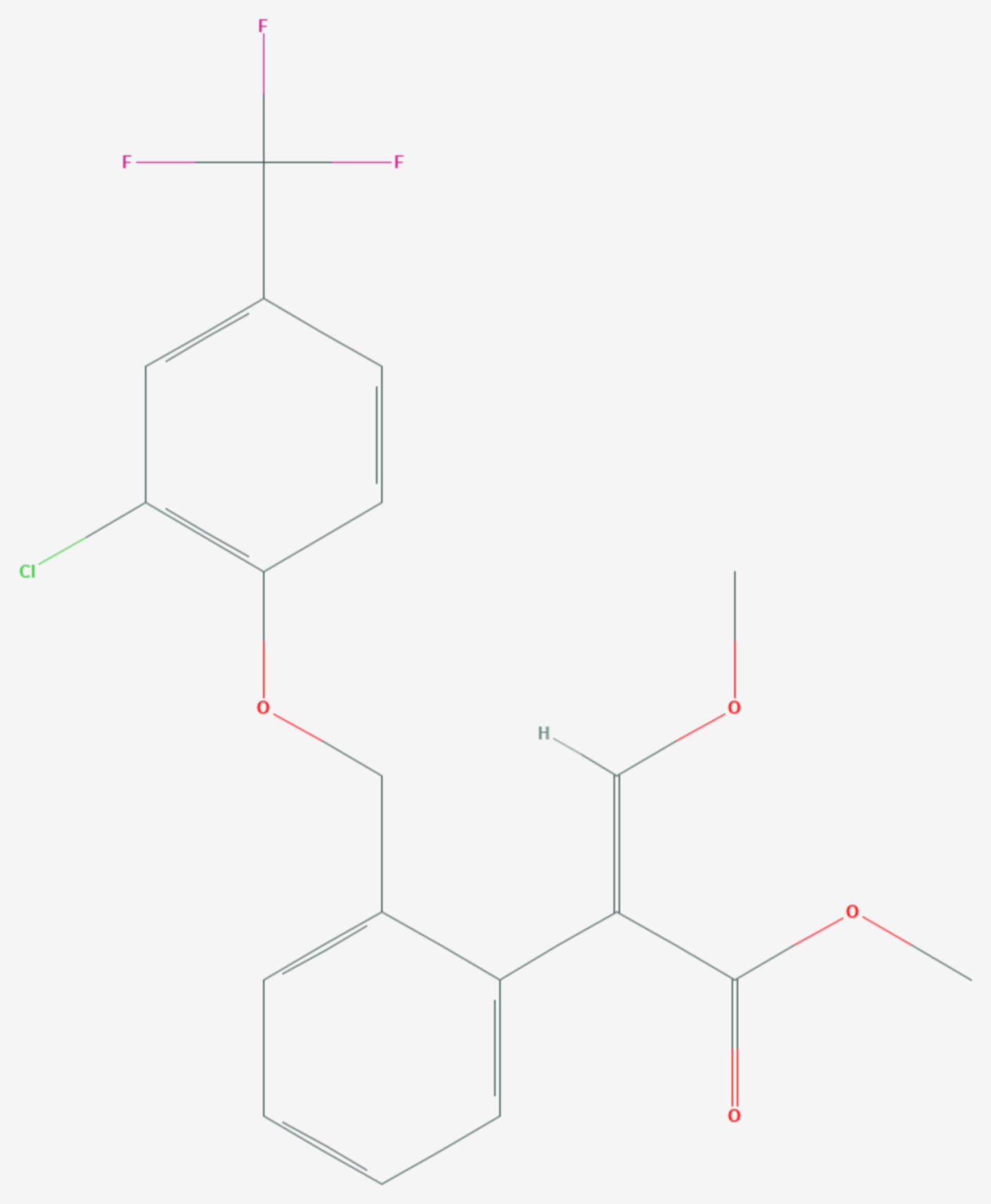 Flufenoxystrobin (Strukturformel)