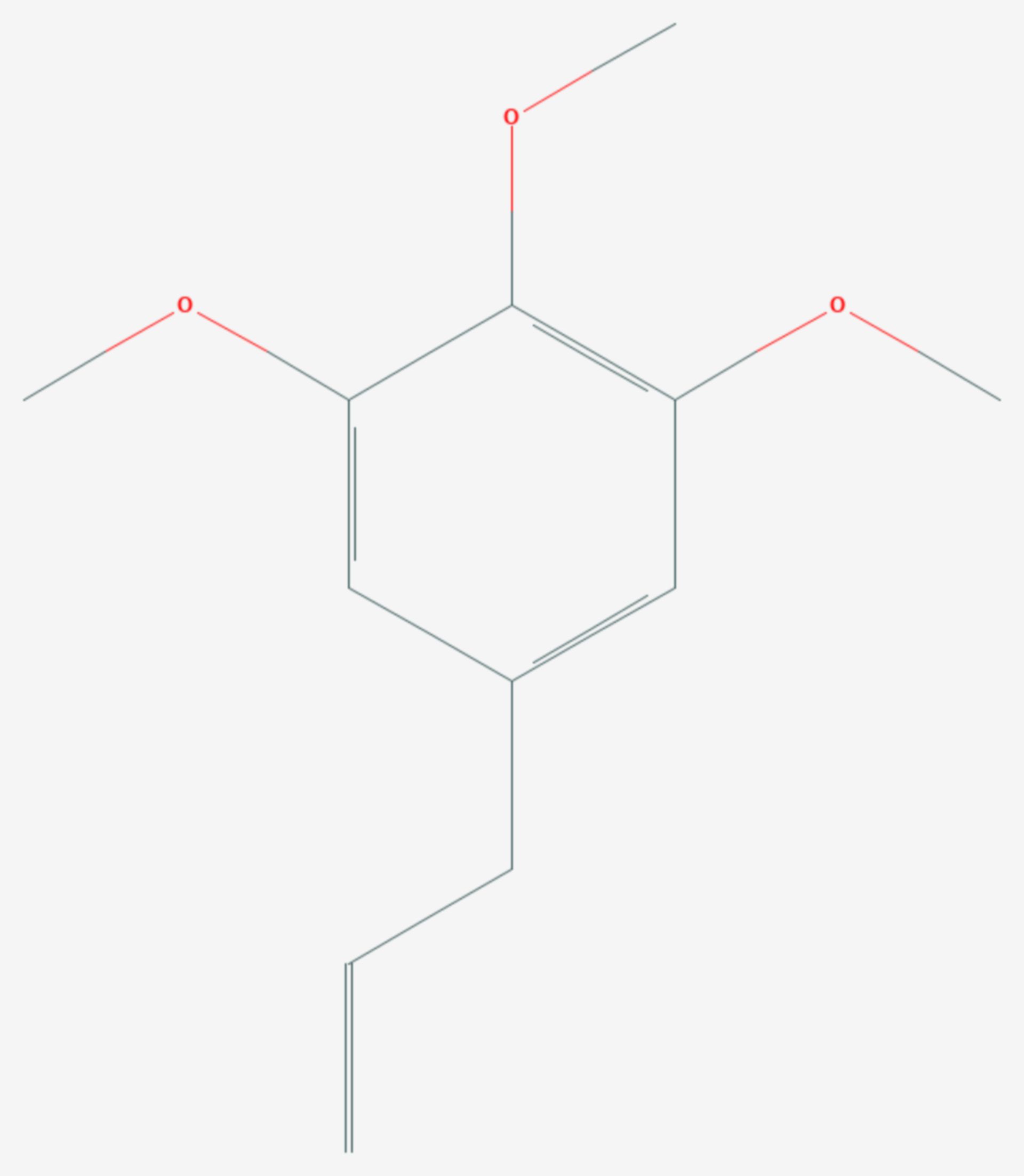 Elemicin (Strukturformel)