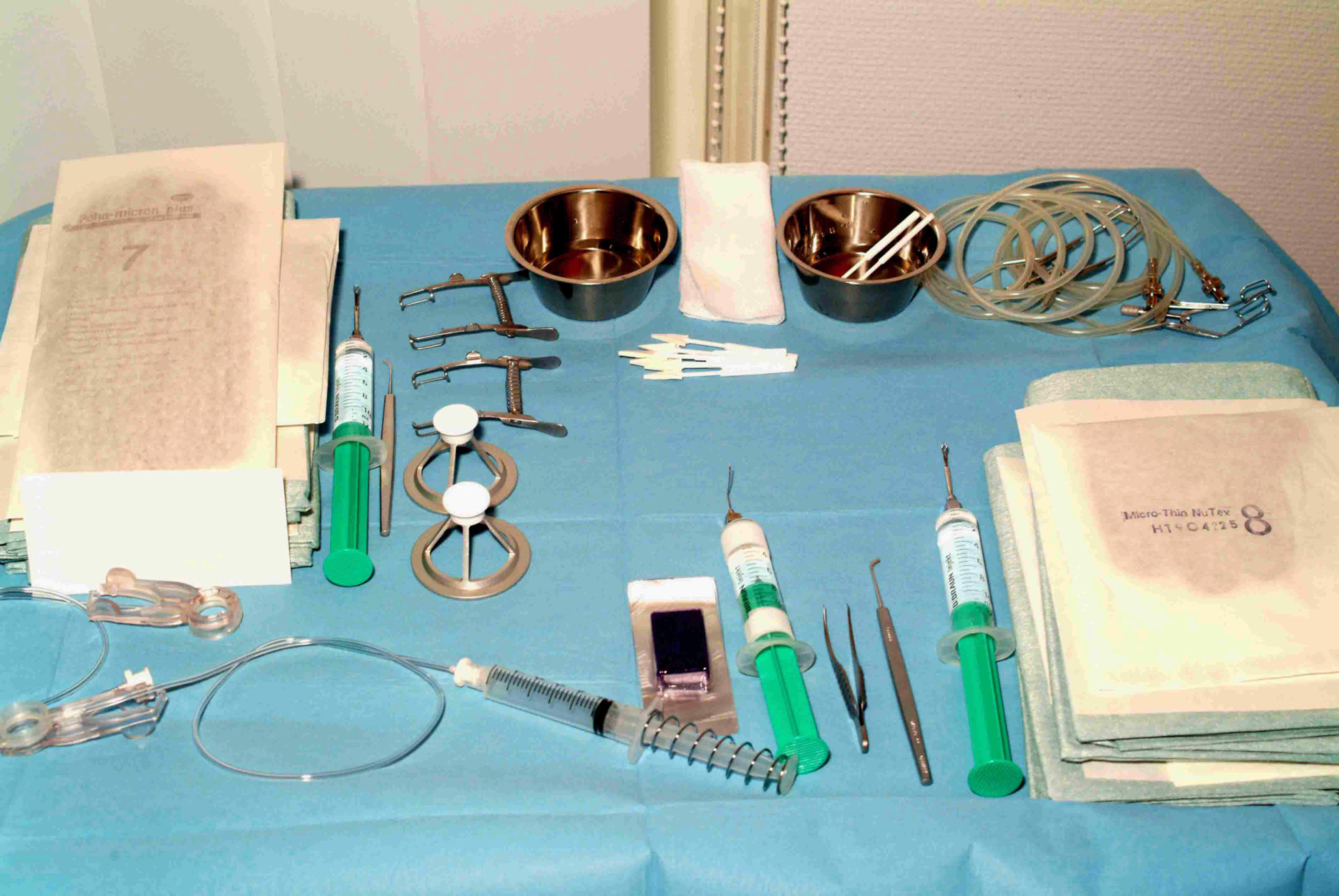 Instrumente für Augenlaser-Operation