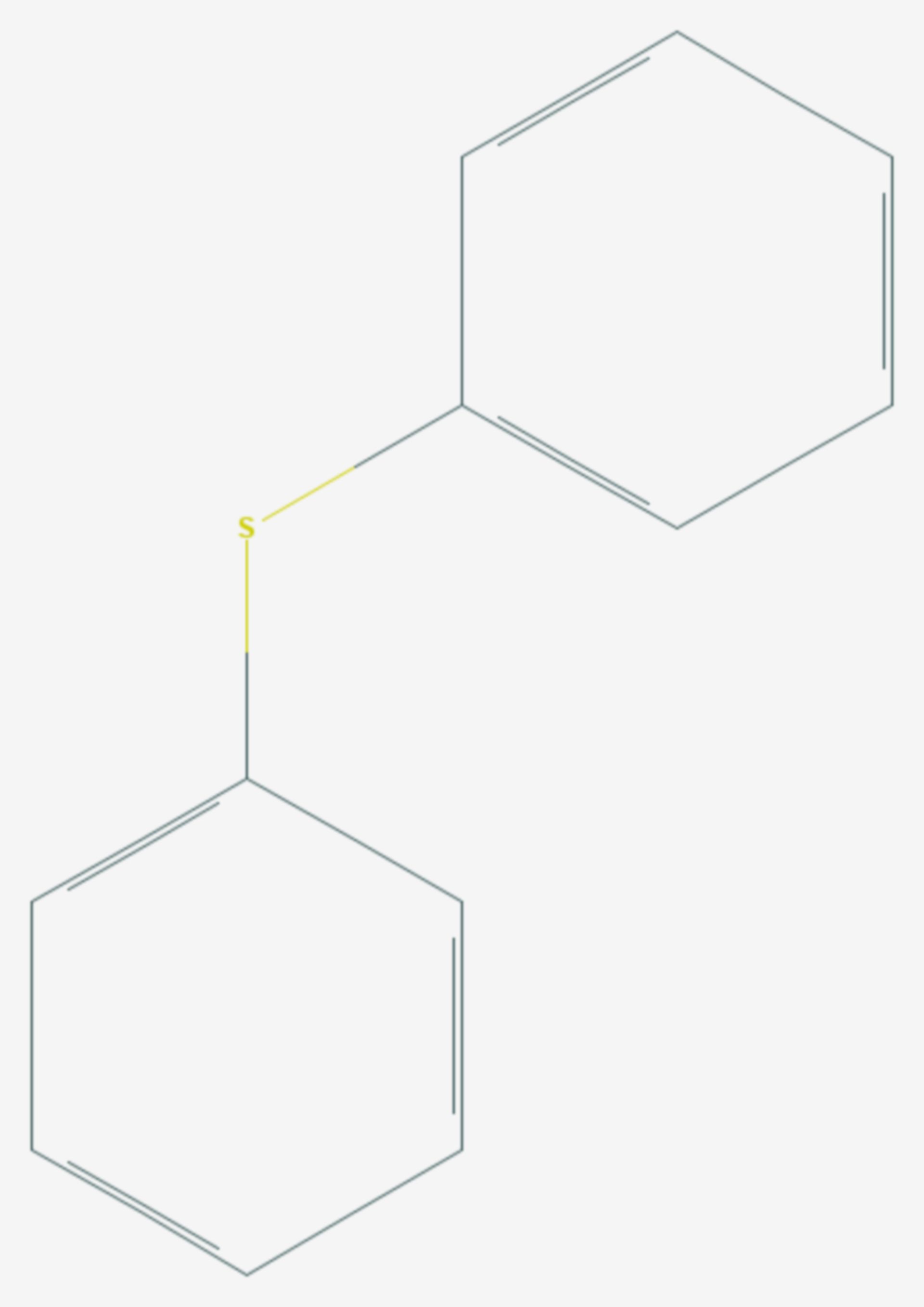 Diphenylsulfid (Strukturformel)