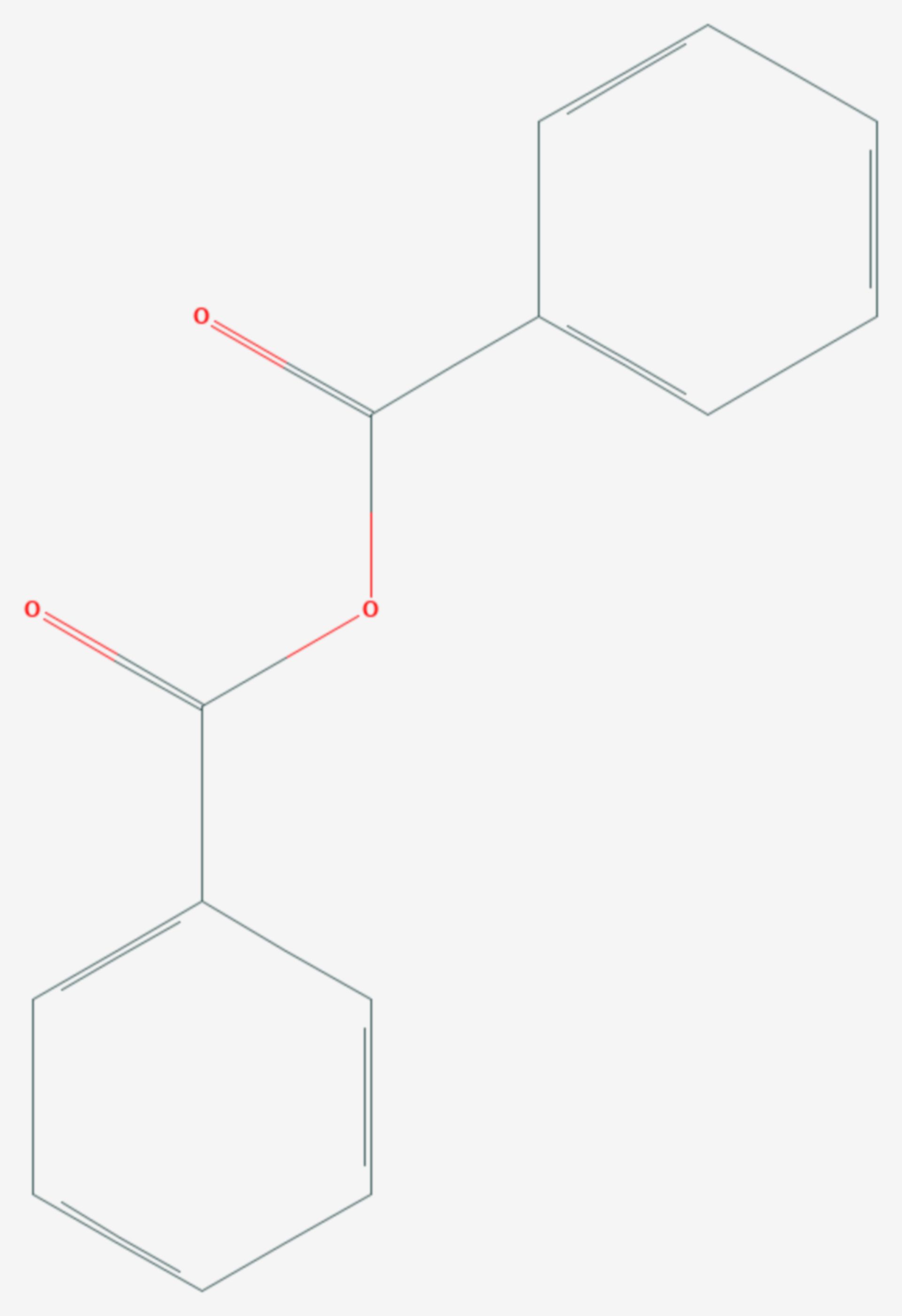 Benzoesäureanhydrid (Strukturformel)