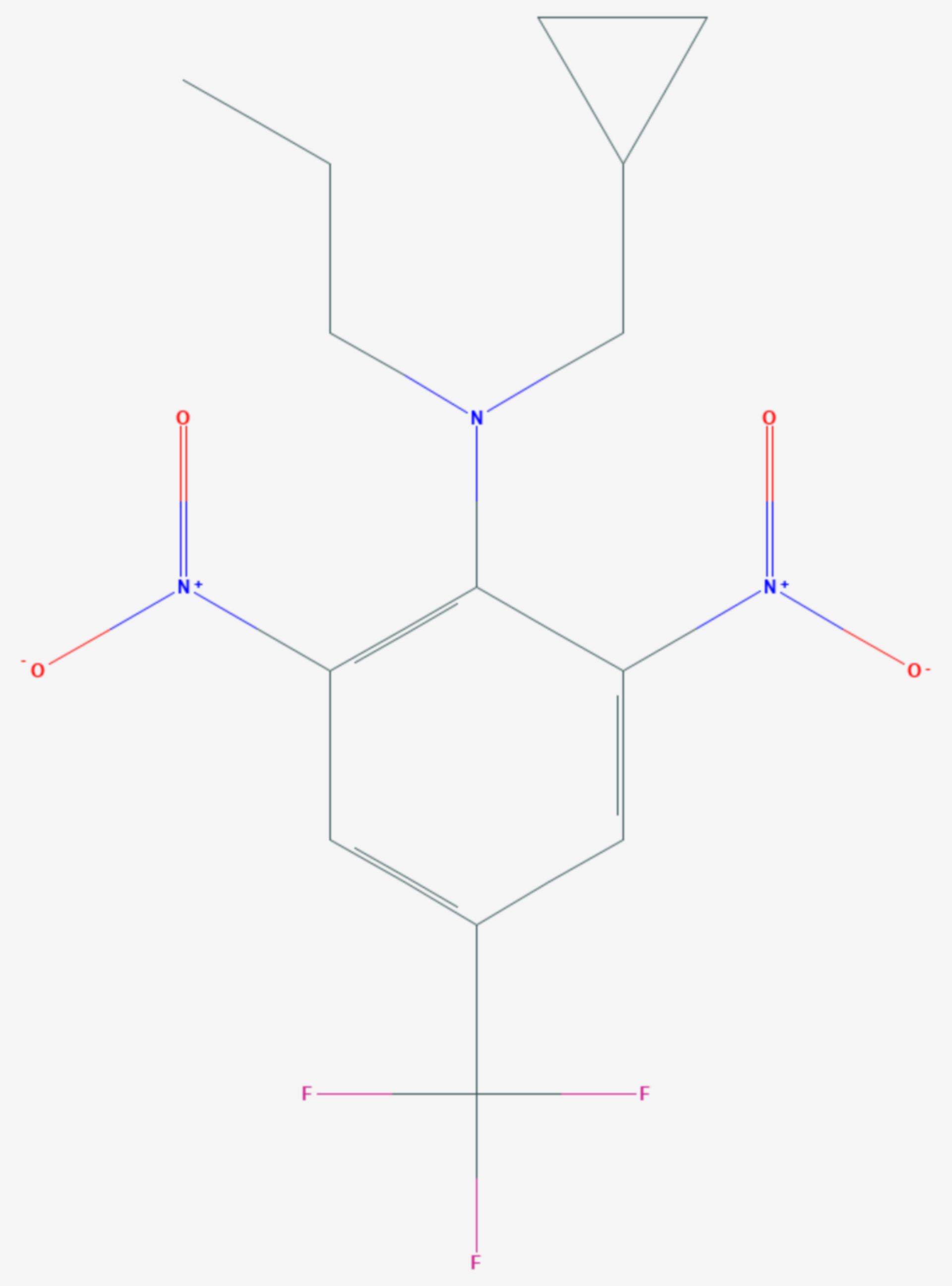 Profluralin (Strukturformel)