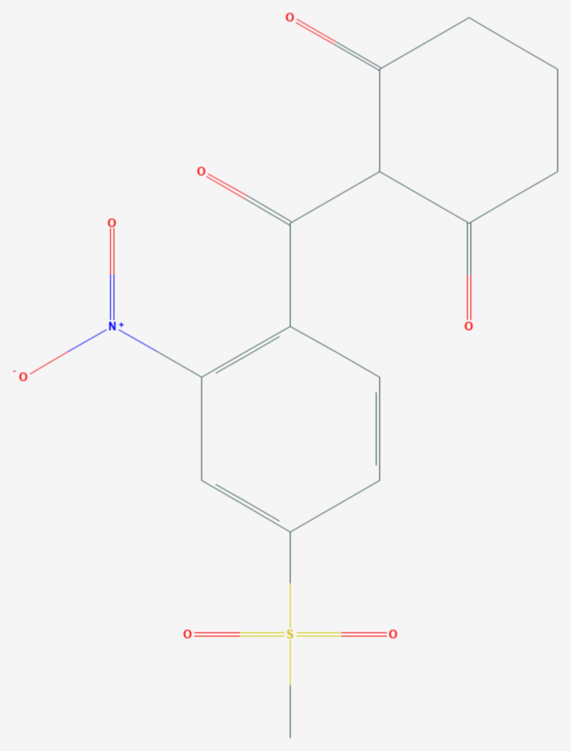 Mesotrion (Strukturformel)