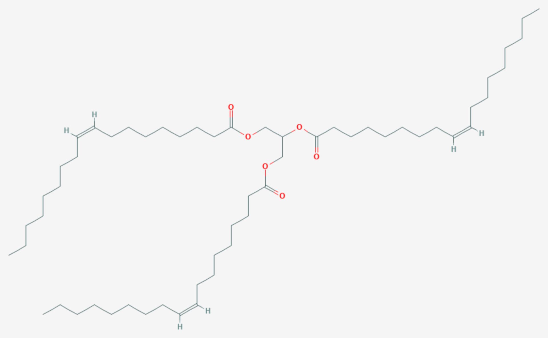 Triolein (Strukturformel)