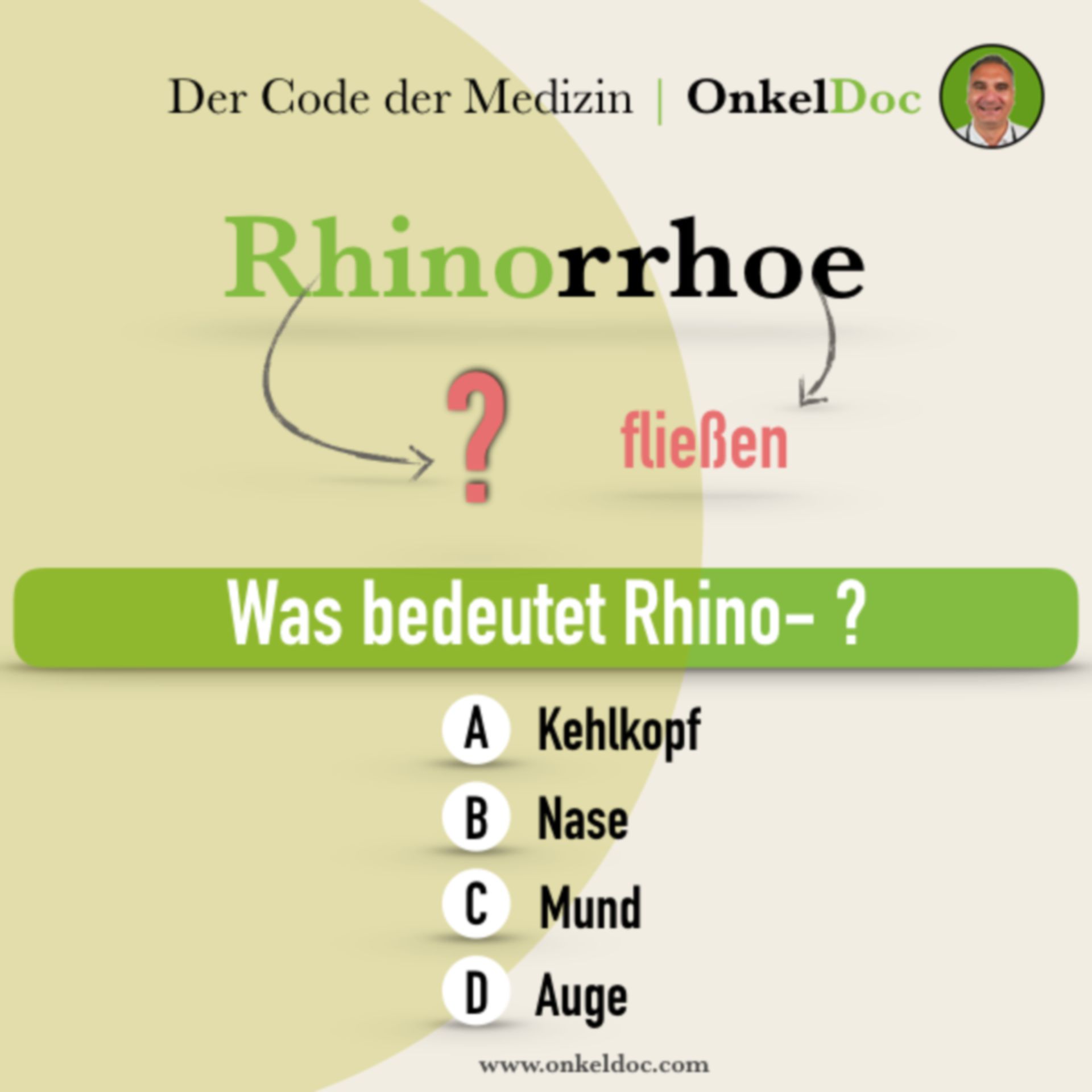 Frage zum Code der Rinorrhoe