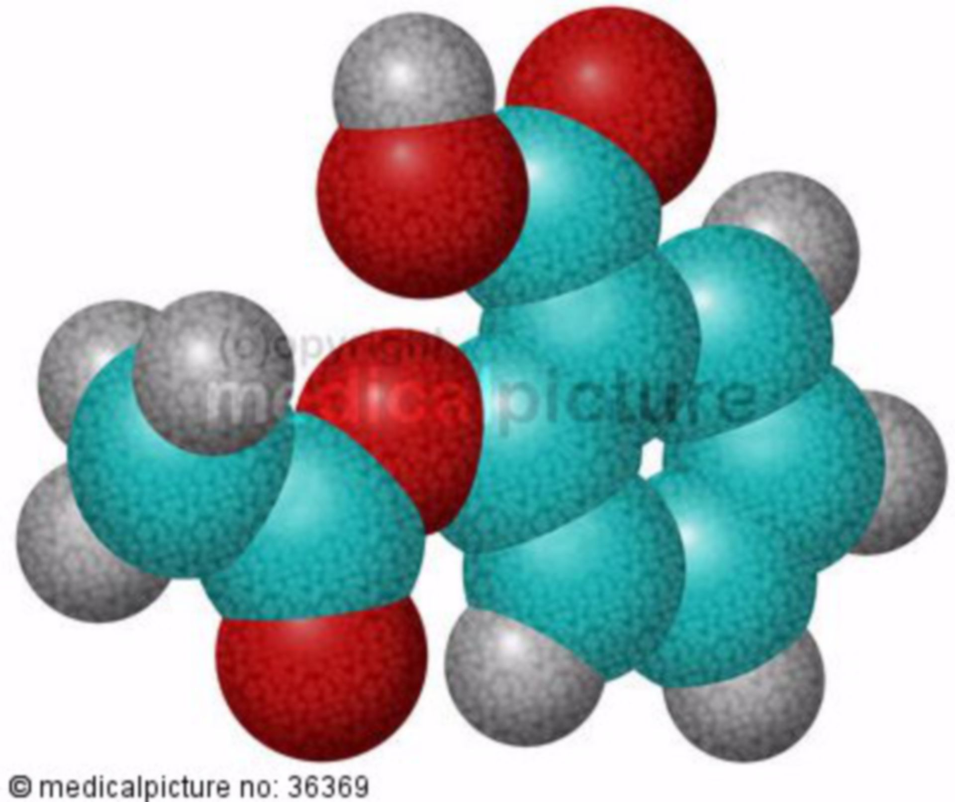  Aspirin, Molekülstruktur, chemical structure 
