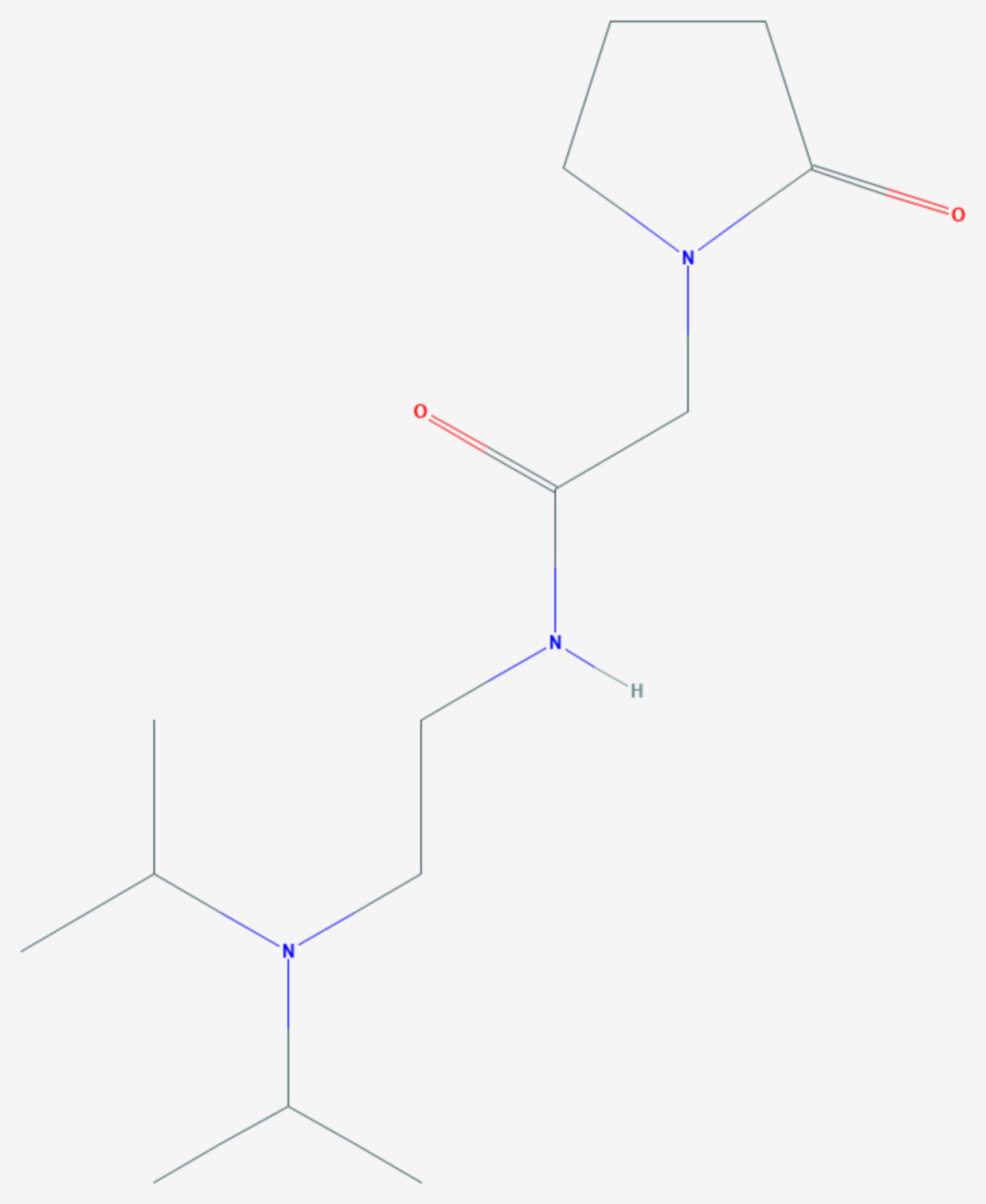 Pramiracetam (Strukturformel)