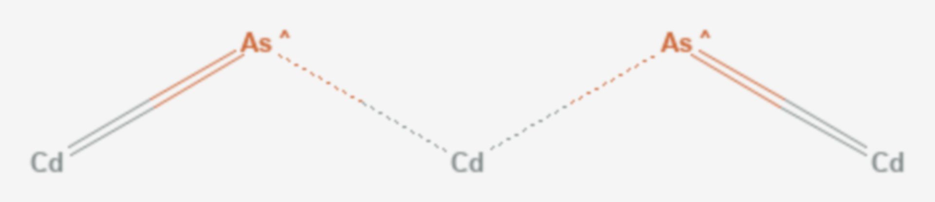 Cadmiumarsenid (Strukturformel)