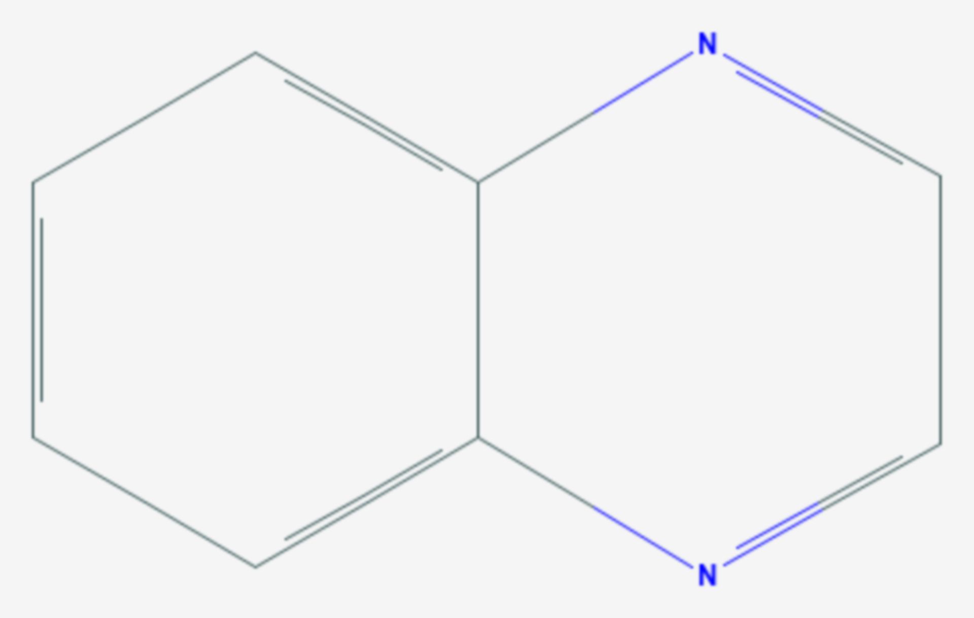 Chinoxalin (Strukturformel)