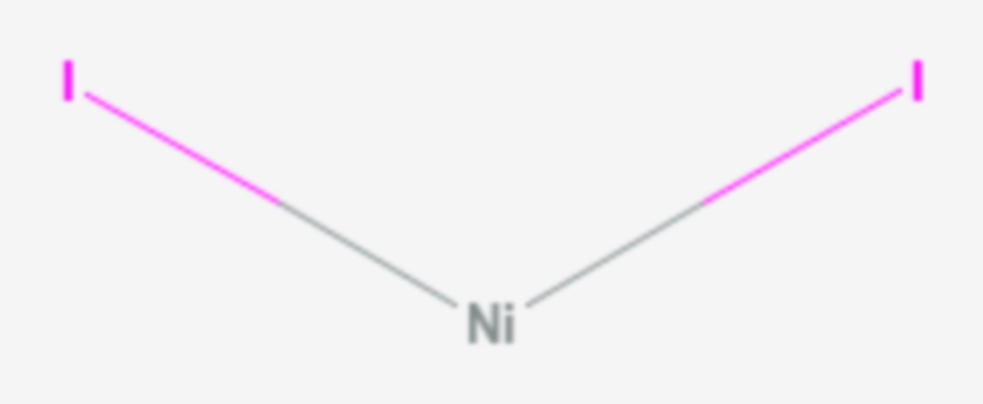 Nickel(II)-iodid (Strukturformel)